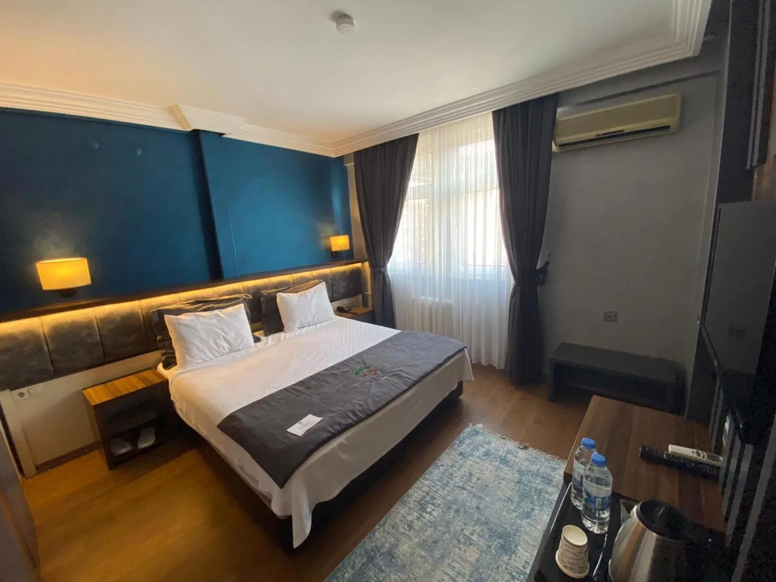 Photo of the whole room, Bed in Rhisos Gold Otel