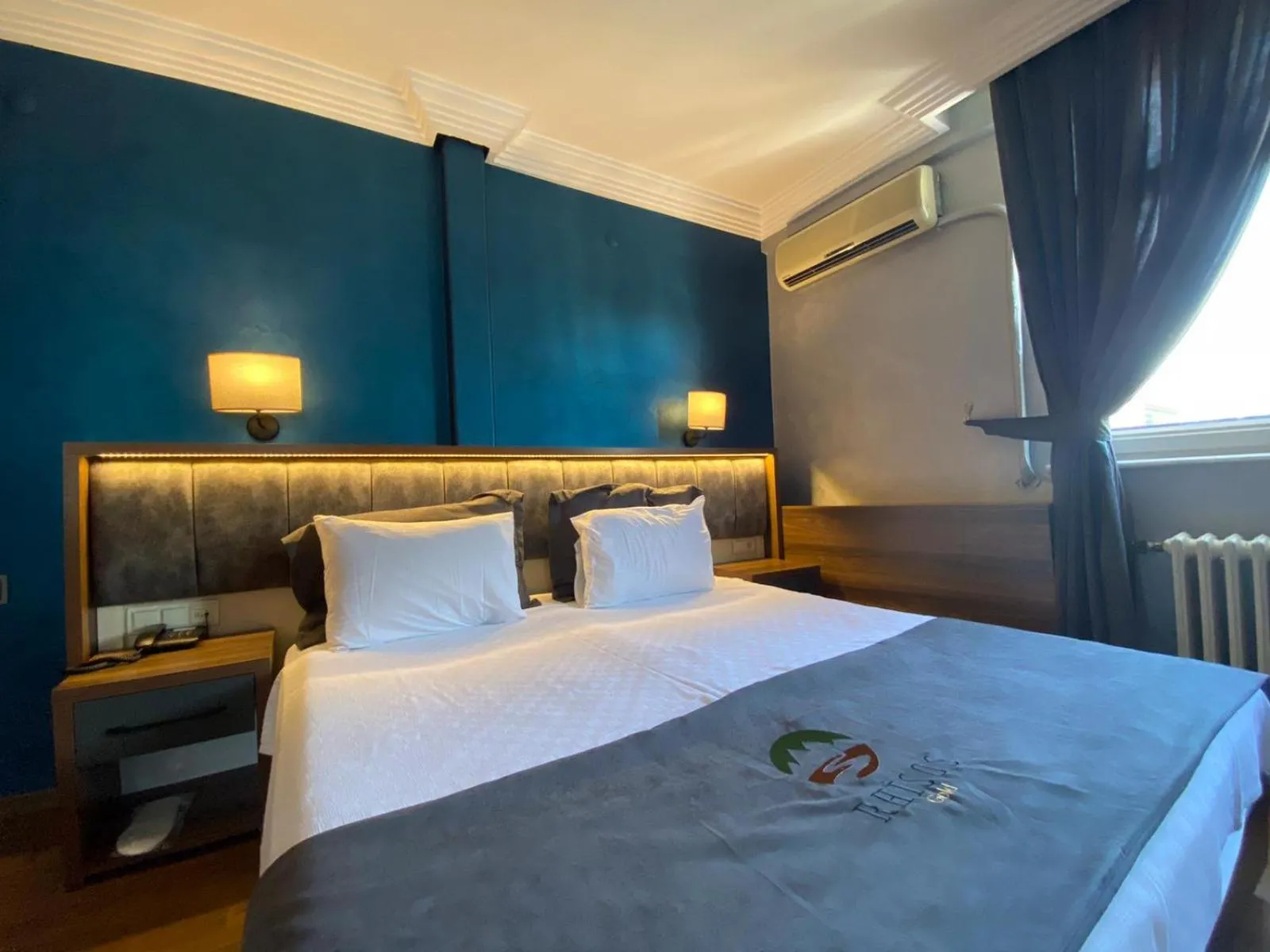 Bed in Rhisos Gold Otel