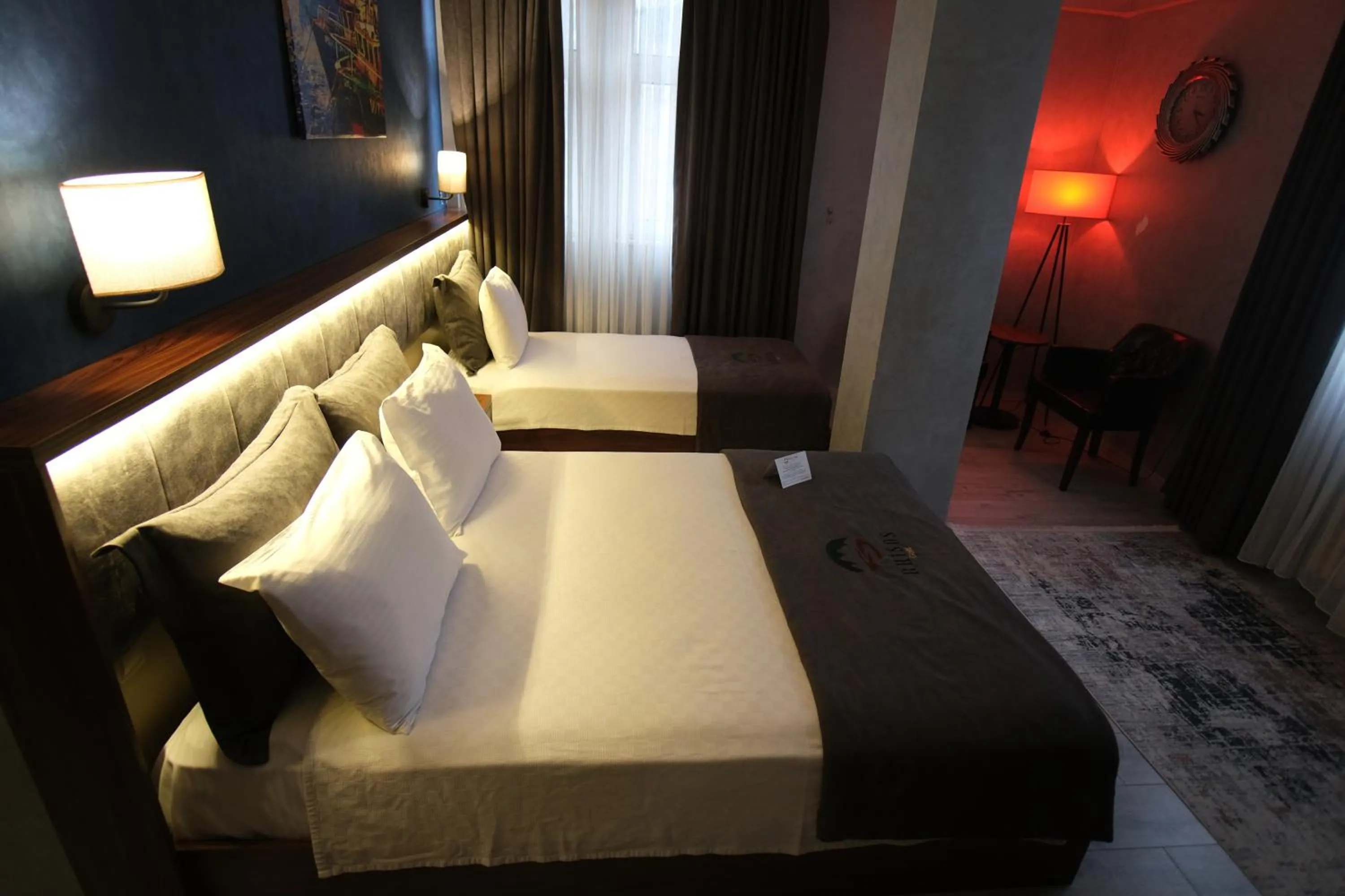 Bed in Rhisos Gold Otel