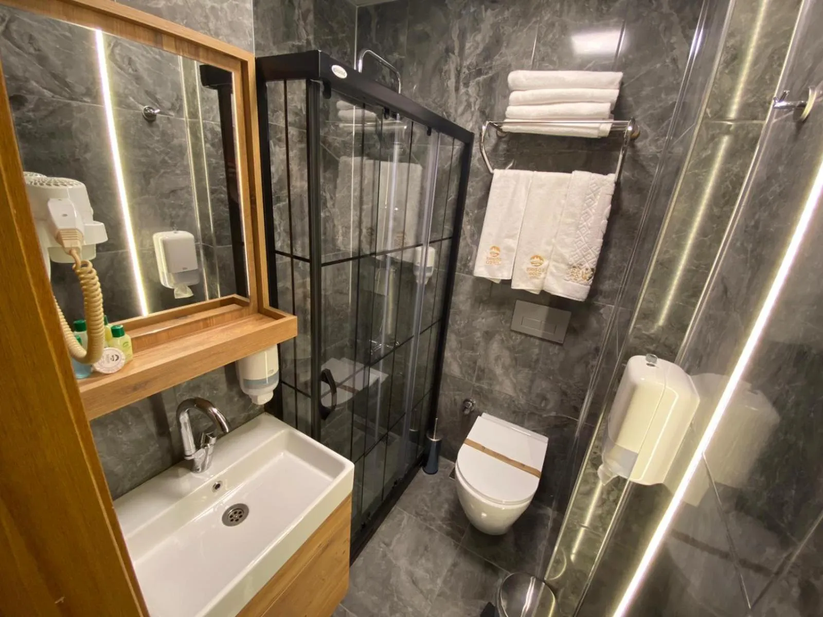 Bathroom in Rhisos Gold Otel