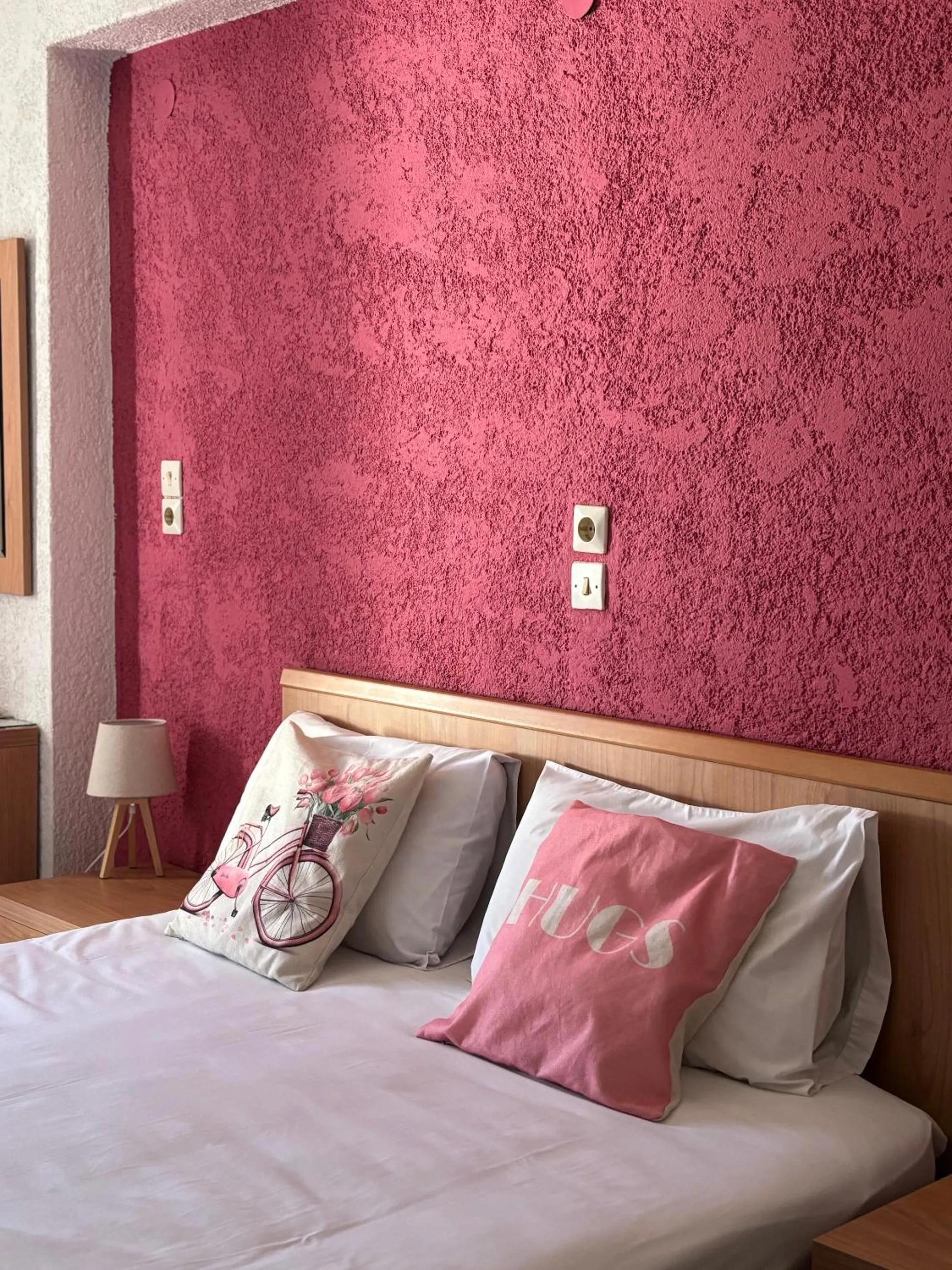 Bed in Athina Studios