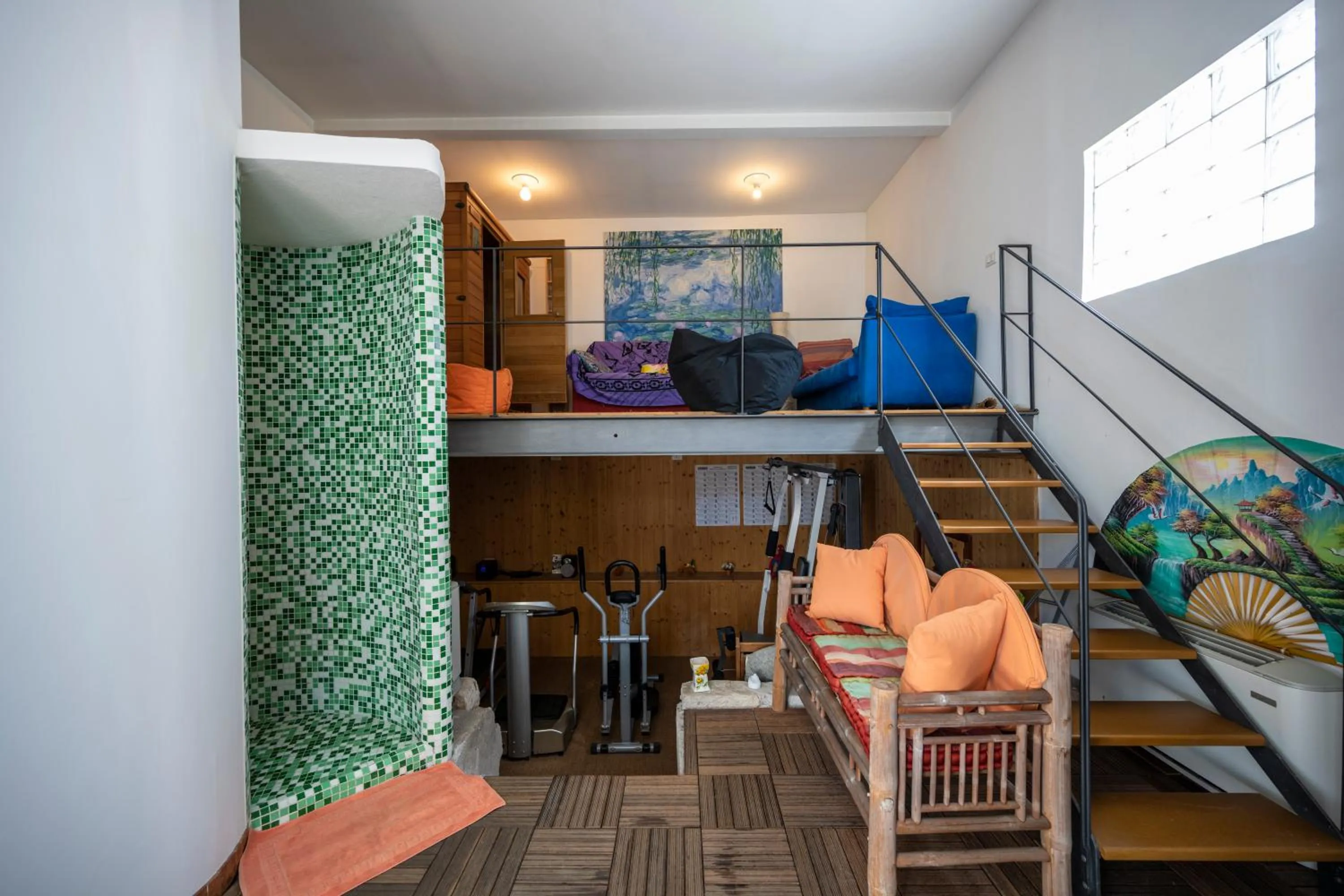 Fitness centre/facilities in Villa Bellaria