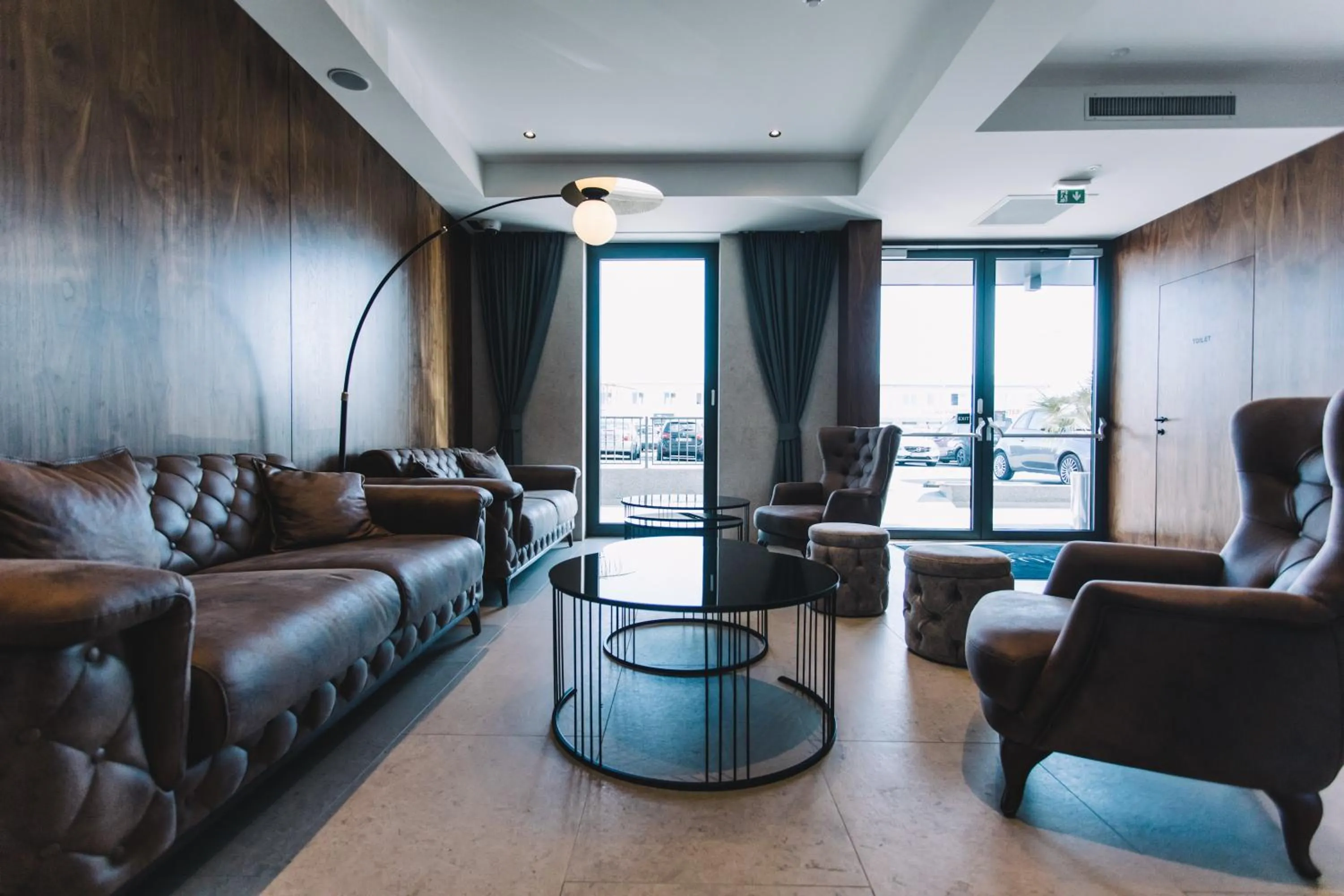 Seating area in Hotel Batuda