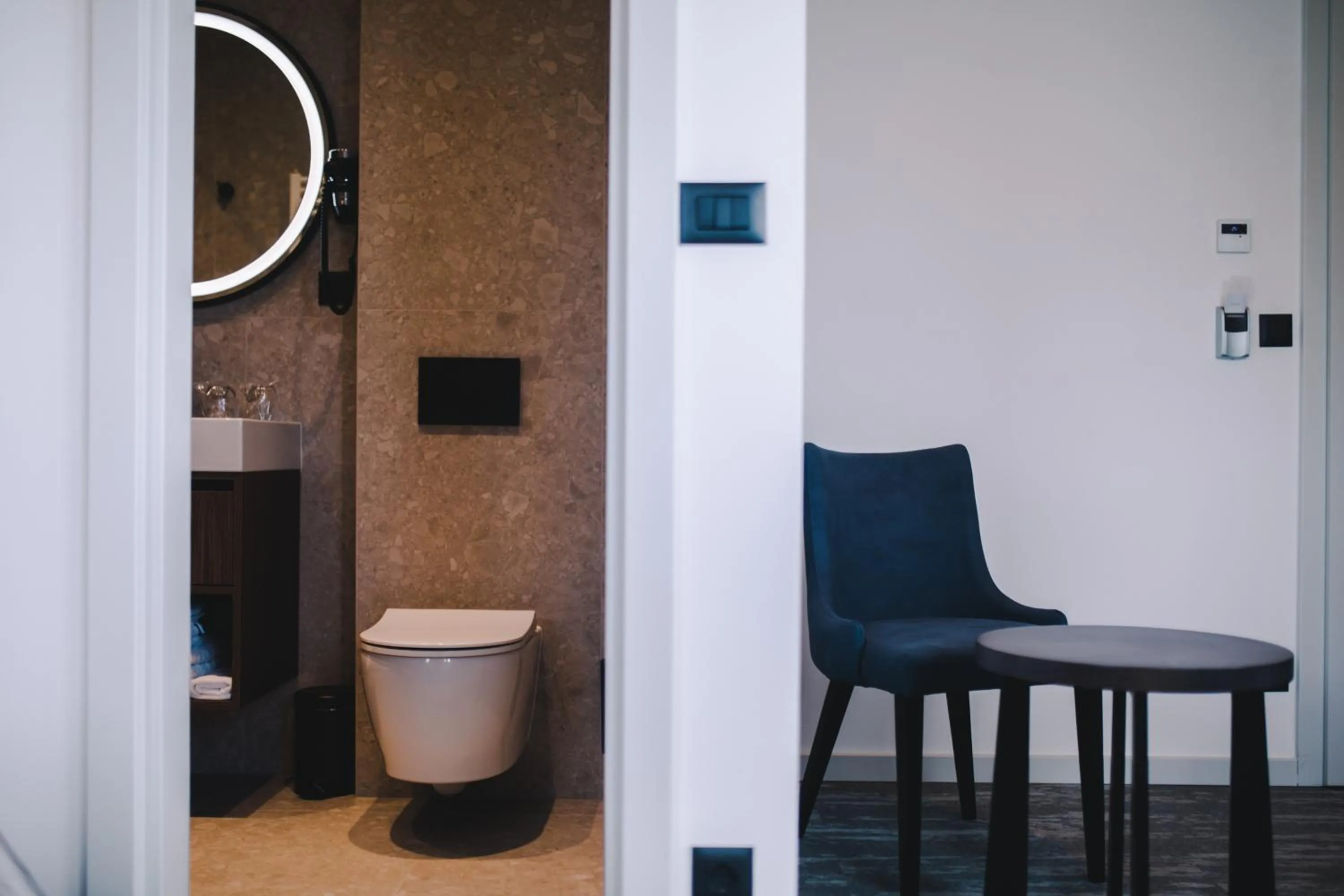 Bathroom in Hotel Batuda