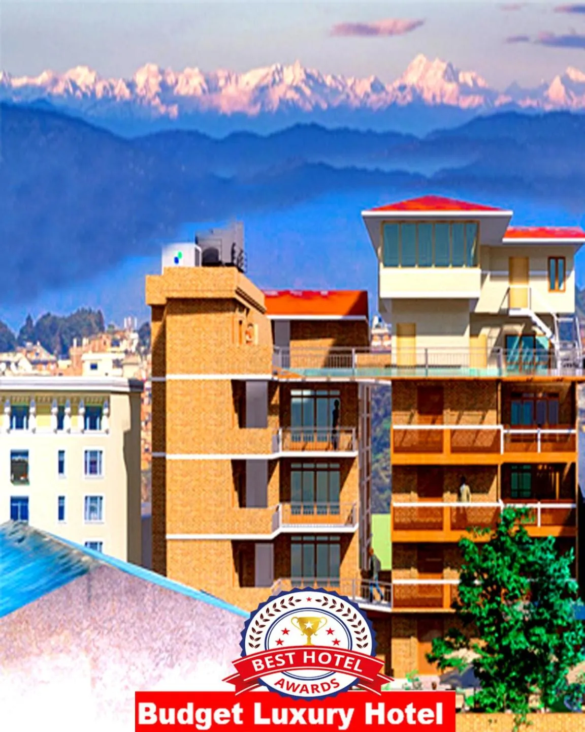 Property building in Kathmandu Aagantuk Hotel