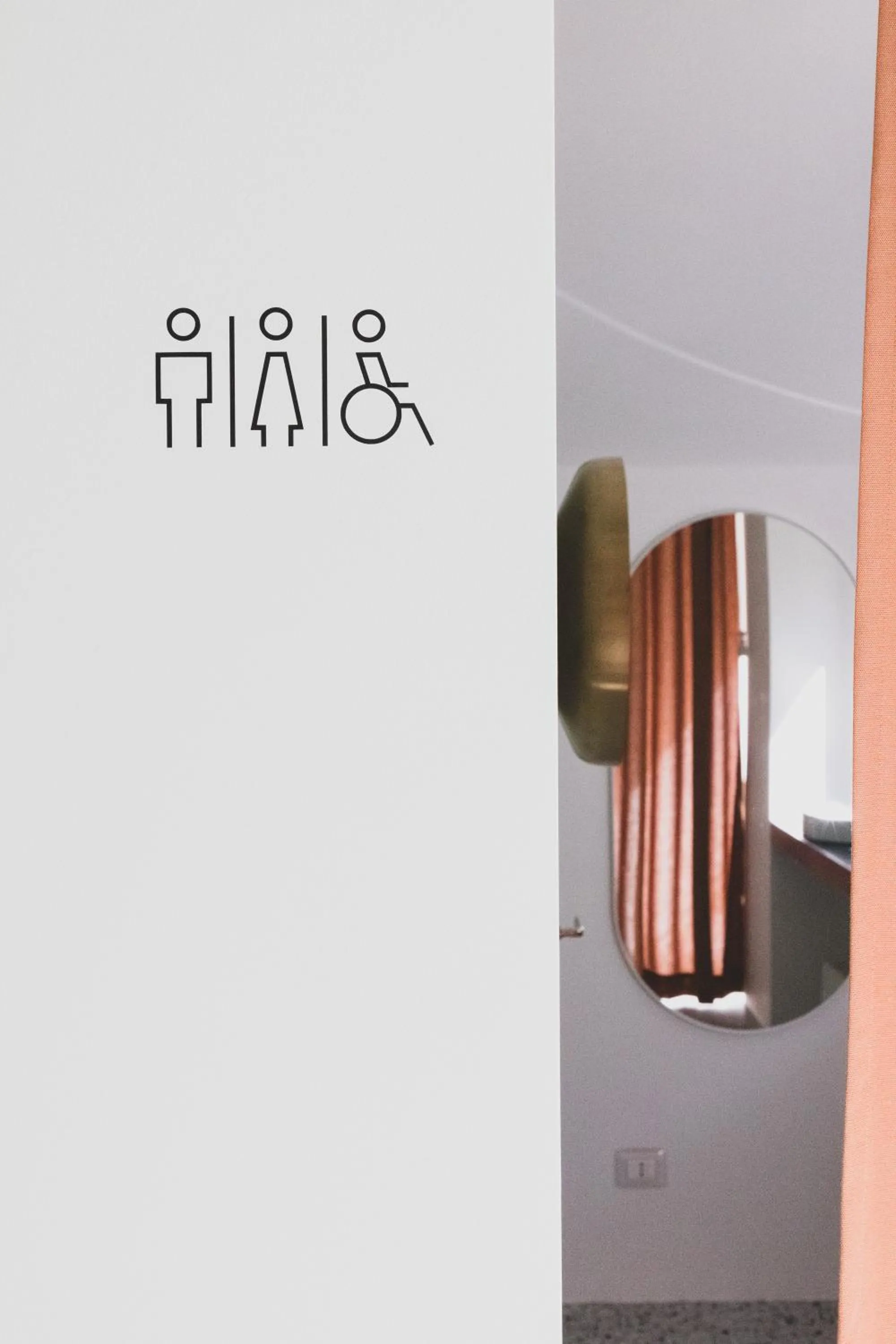 Bathroom in Hotel Dolomiti