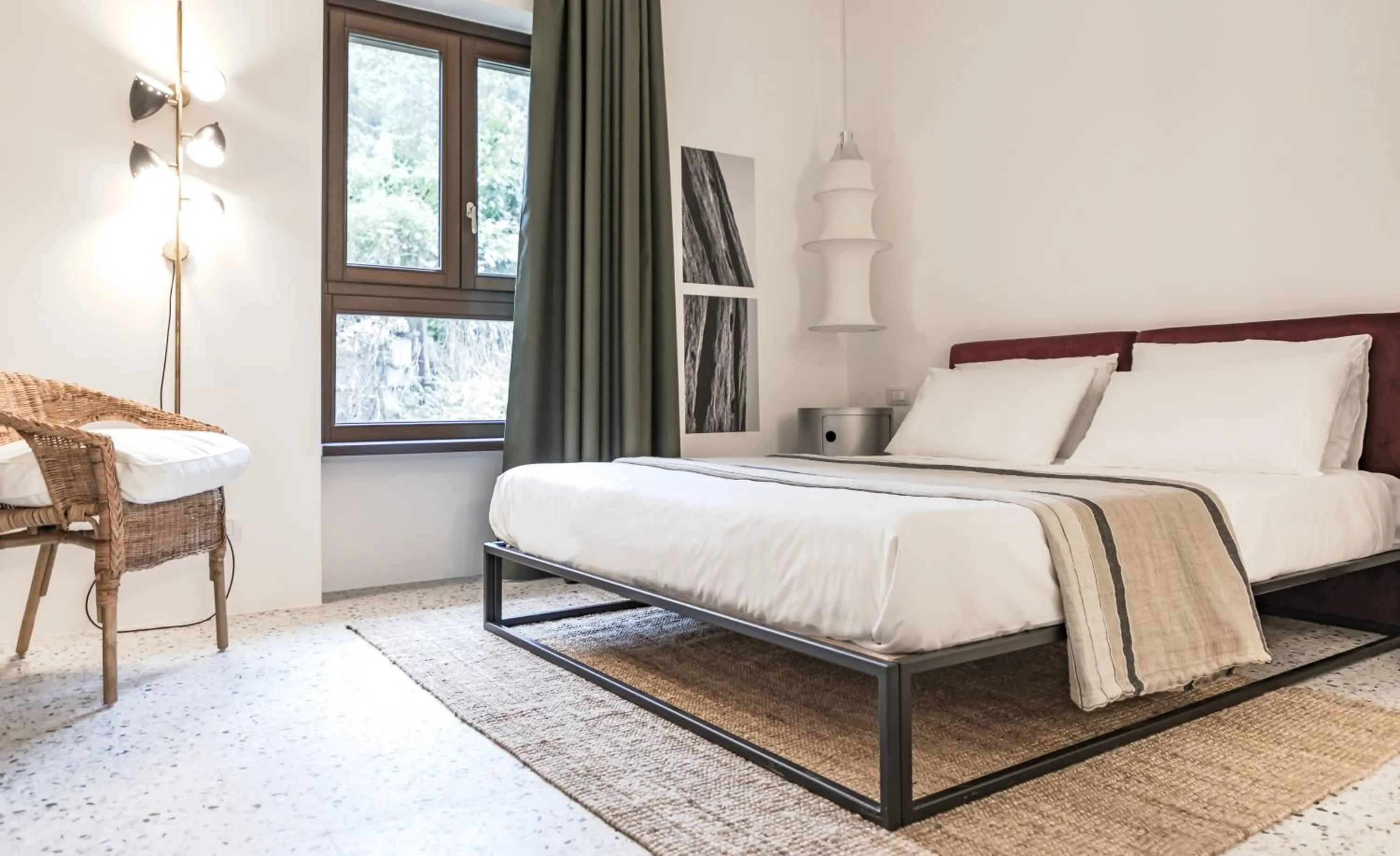 Bed in Hotel Dolomiti