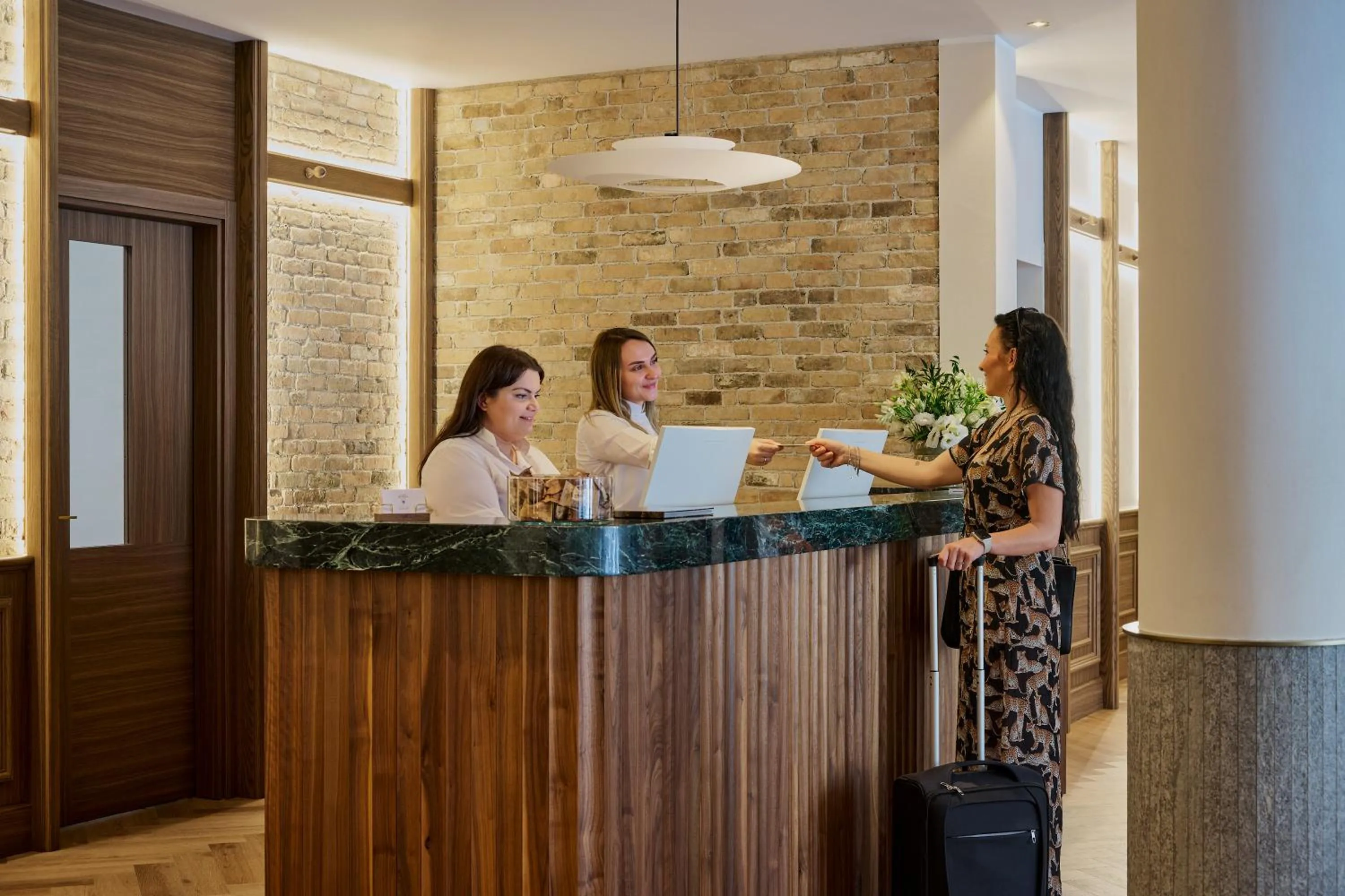 Lobby or reception in Hotel Giacomo Morra Alba - Handwritten Collection