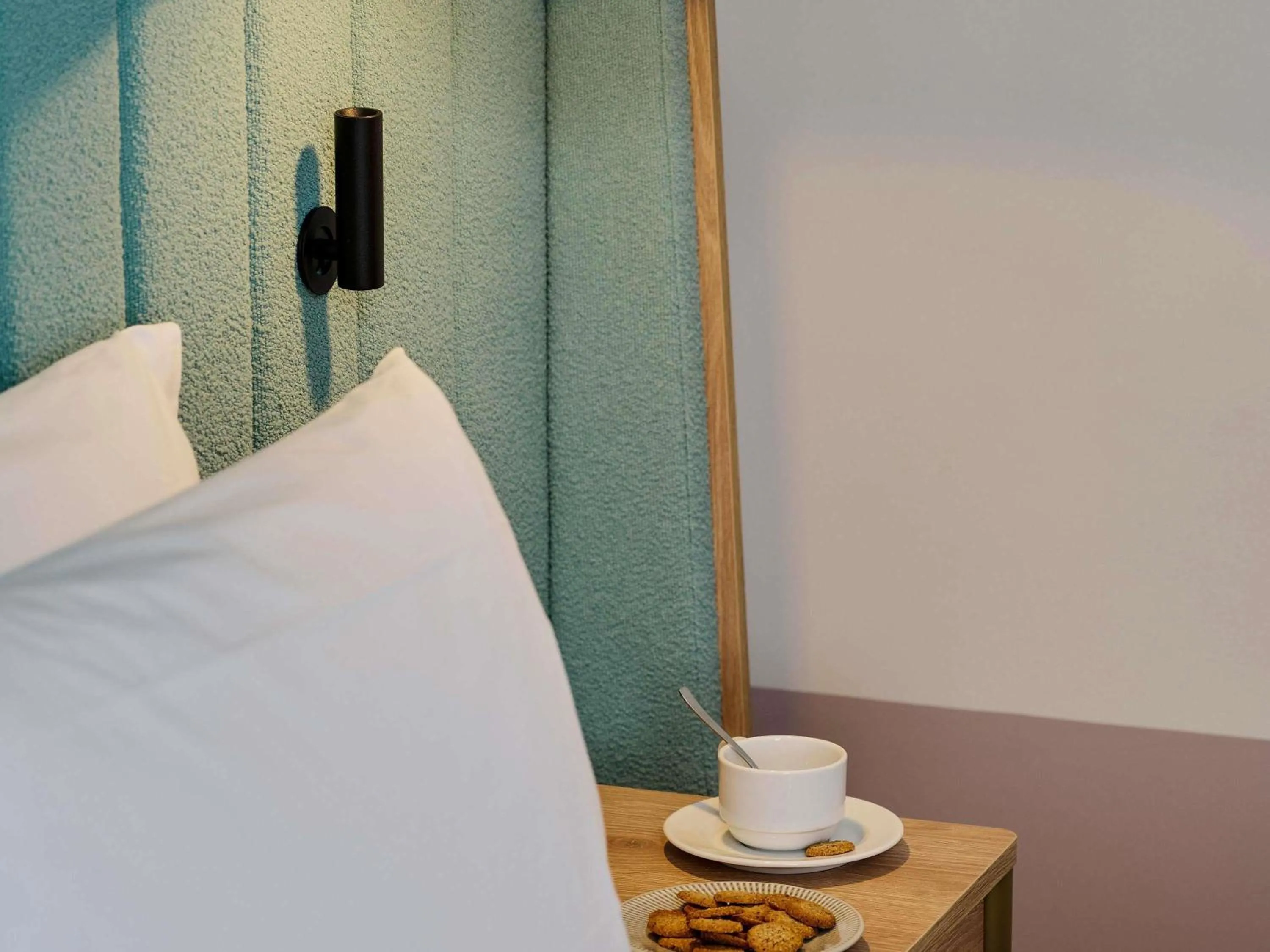 Bedroom, Bed in Hotel Giacomo Morra Alba - Handwritten Collection