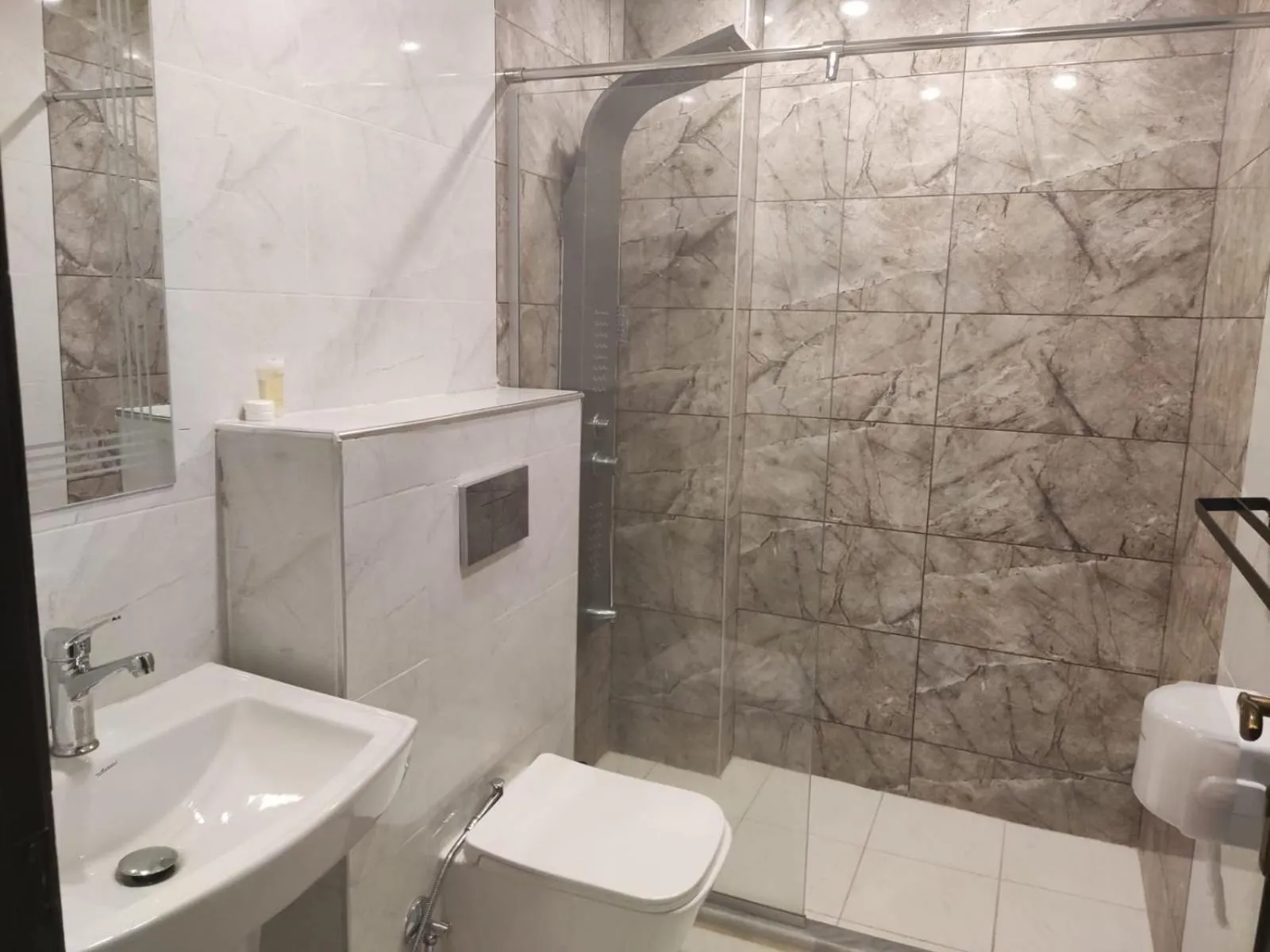 Bathroom in Golden Hotel