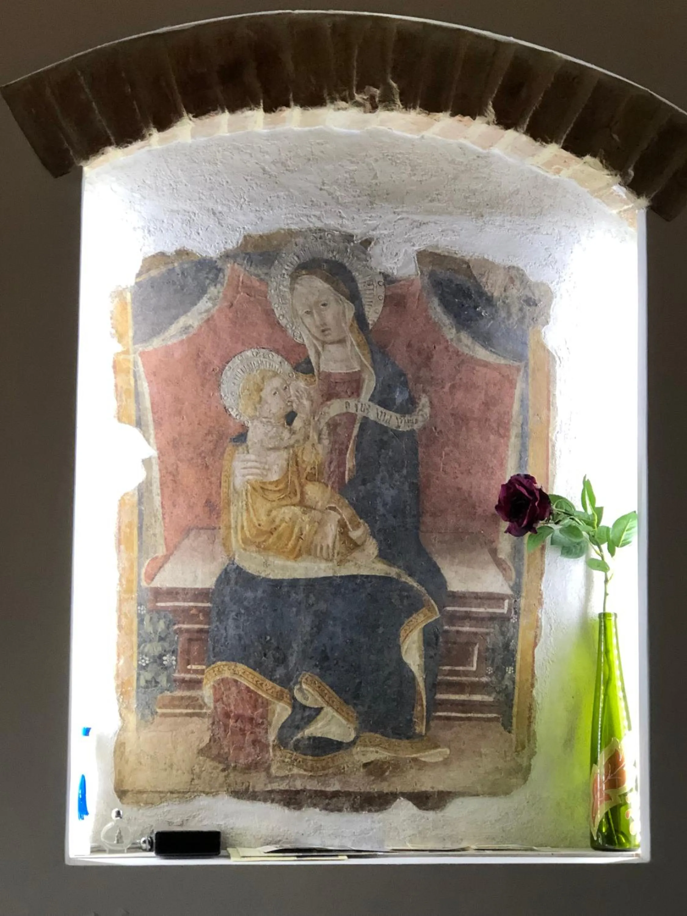 Communal lounge/ TV room in Hotel Italia