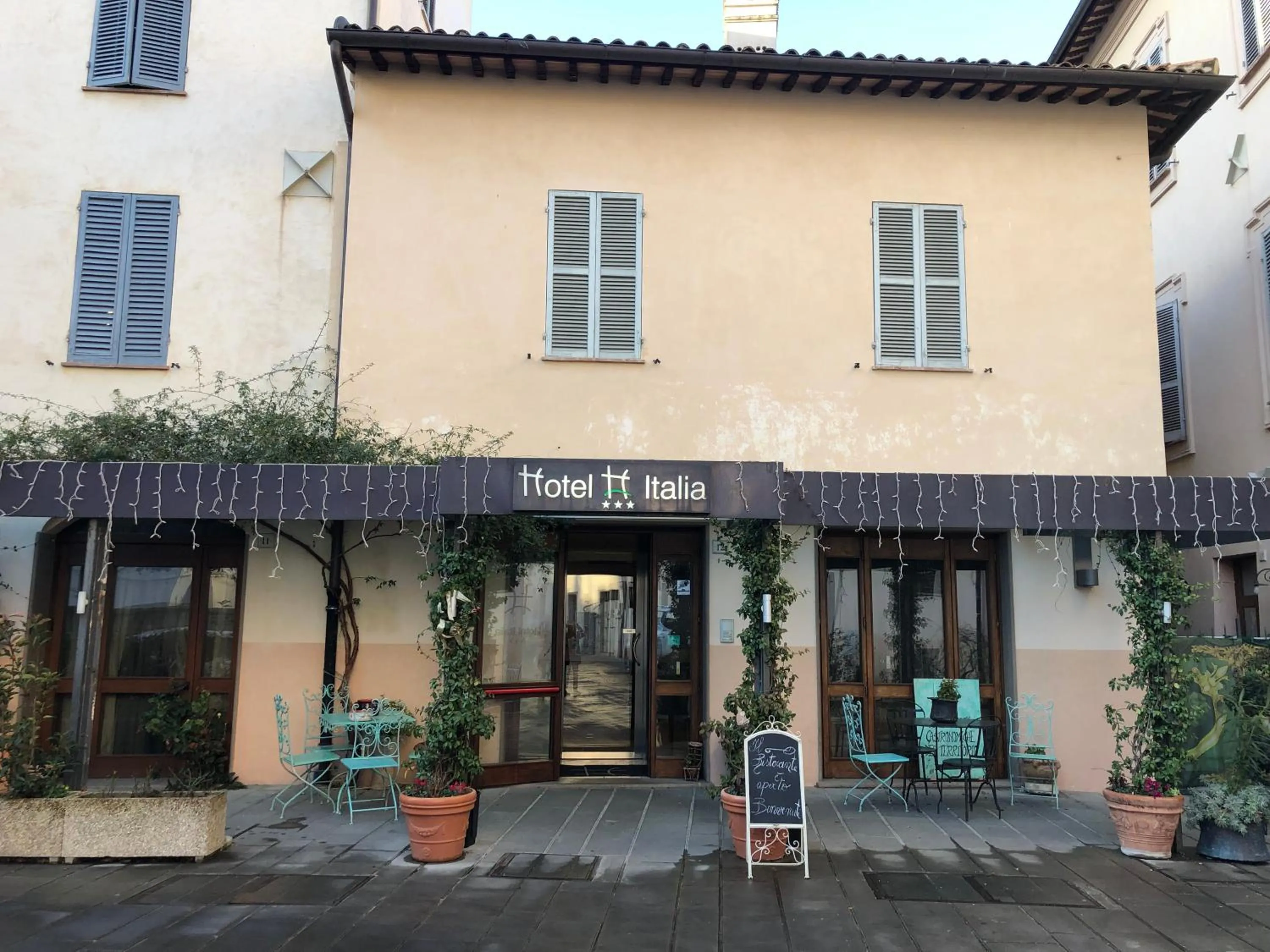 Property building in Hotel Italia