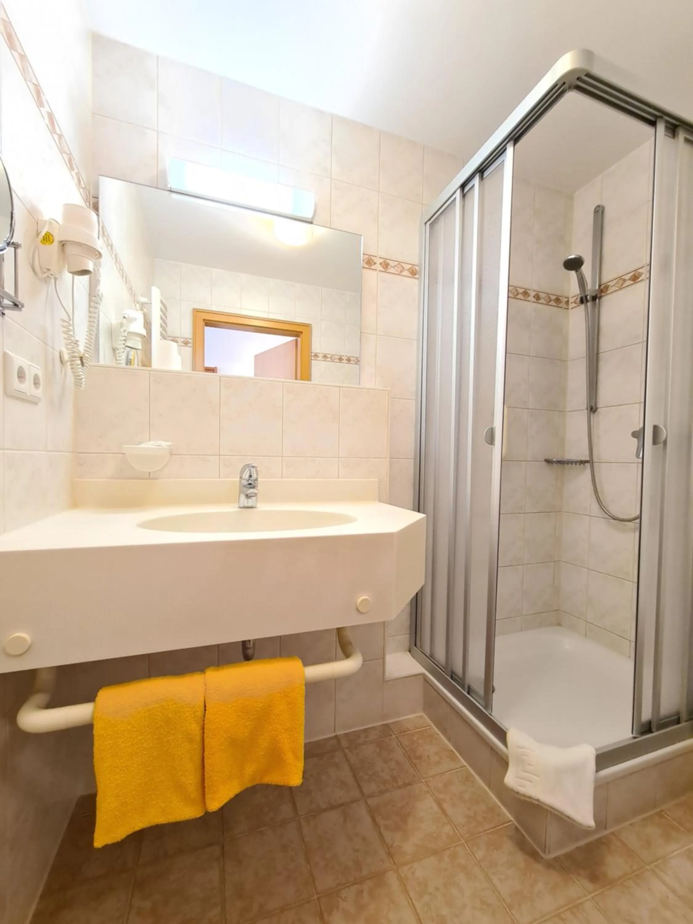 Shower in Thermenhotel Tannenhof - Ihr Wohlfühl-Hotel