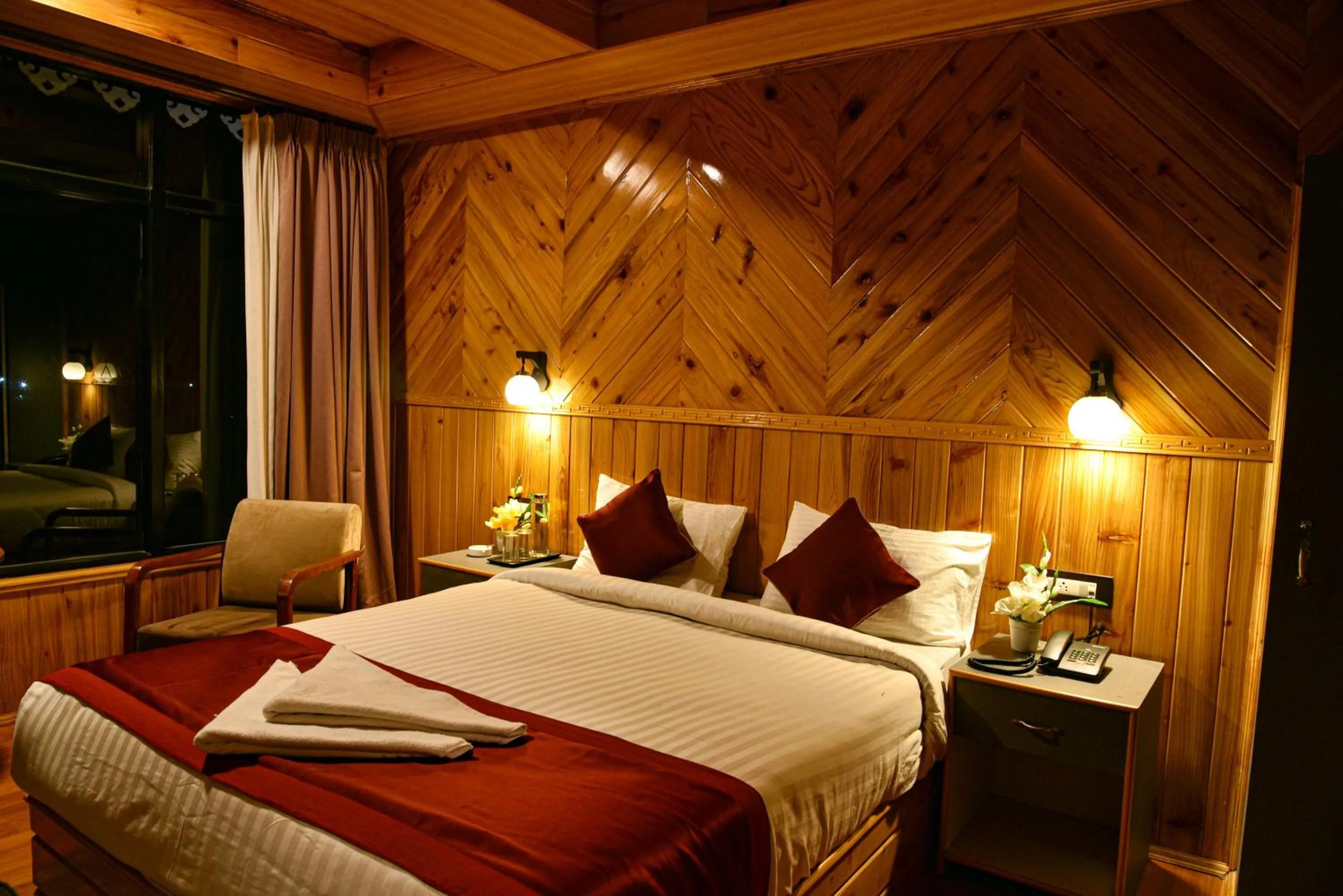 Bedroom, Bed in Rufina Lachung Kunga