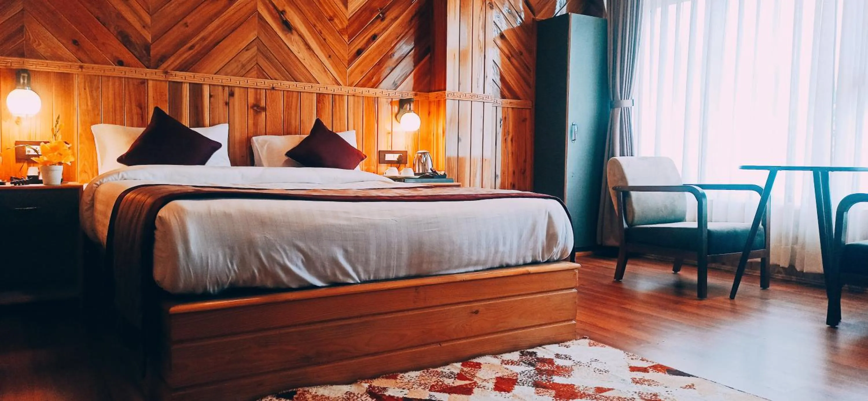 Bedroom, Bed in Rufina Lachung Kunga