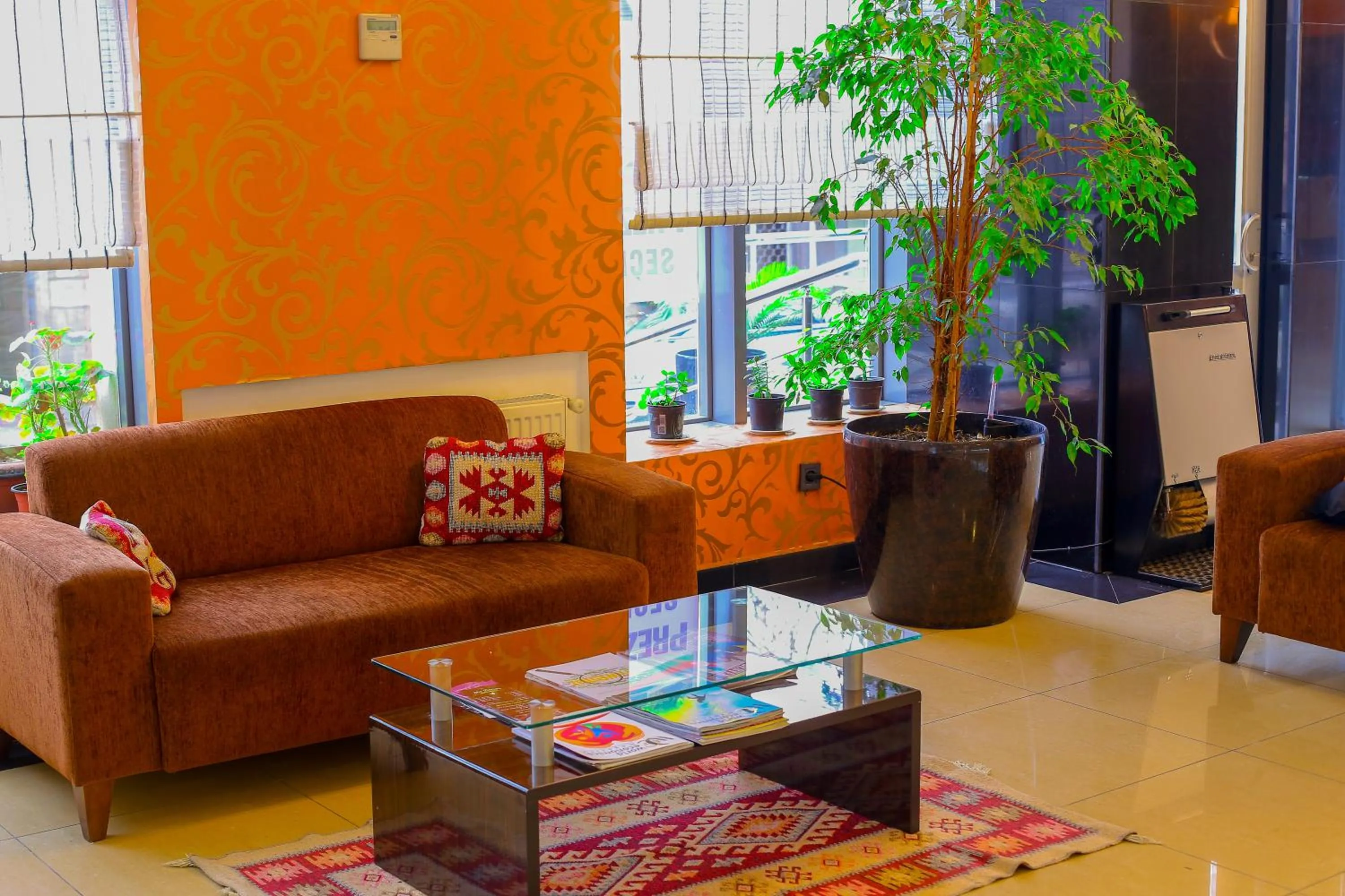 Lobby or reception in Central Park Baku