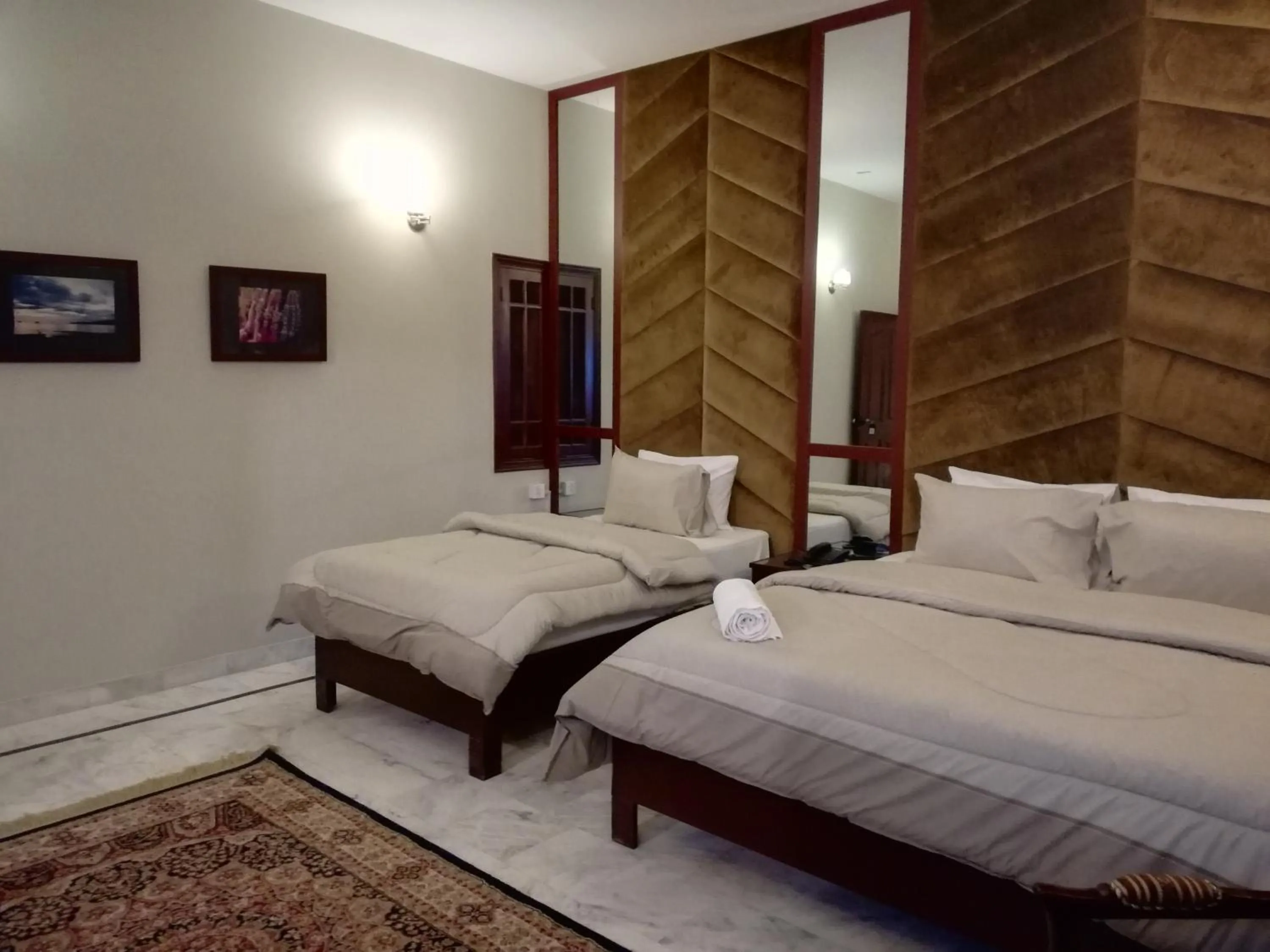 Bed in Hotel island Clifton