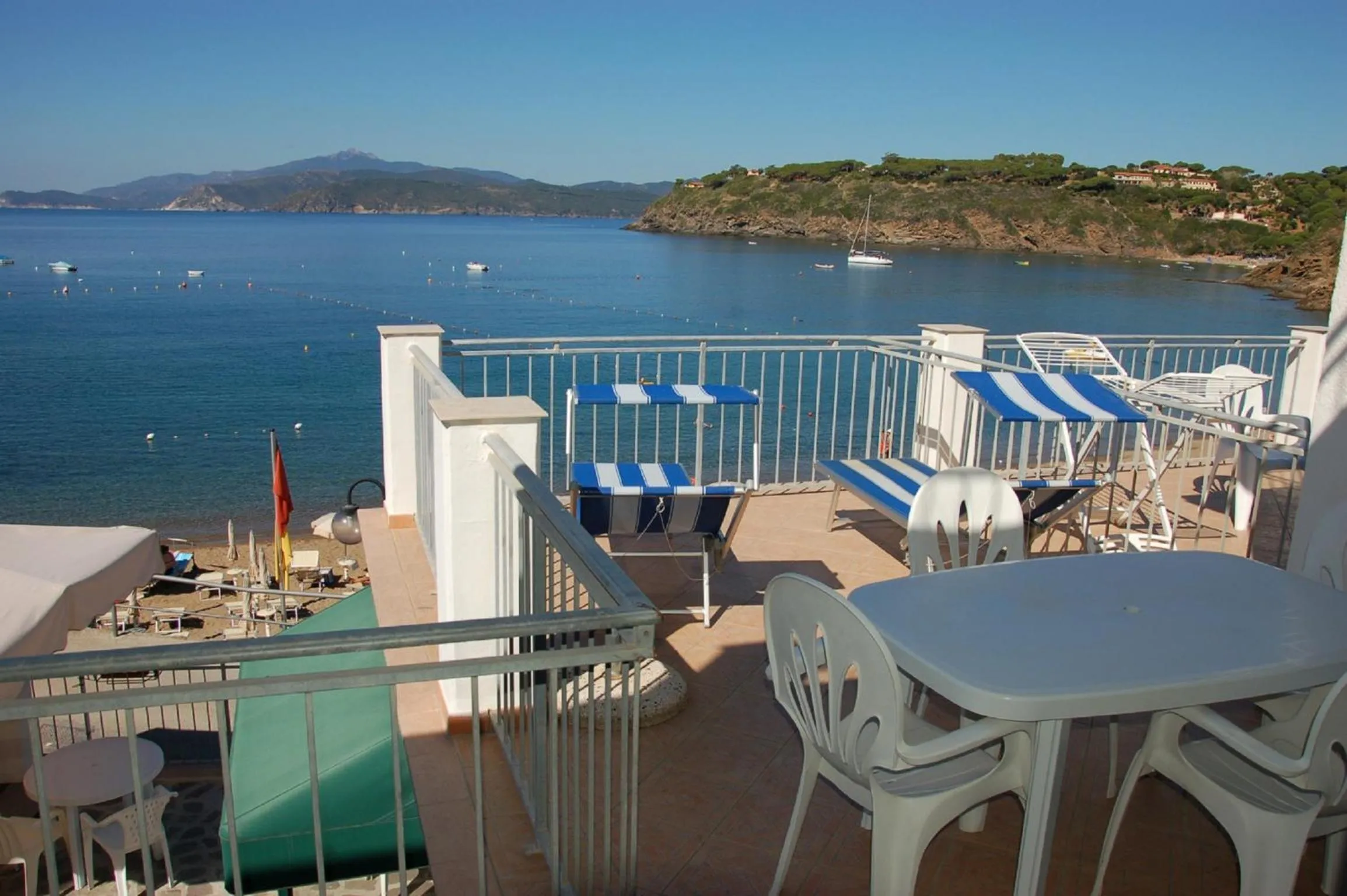 Balcony/Terrace in Appartamenti Villa Miramare
