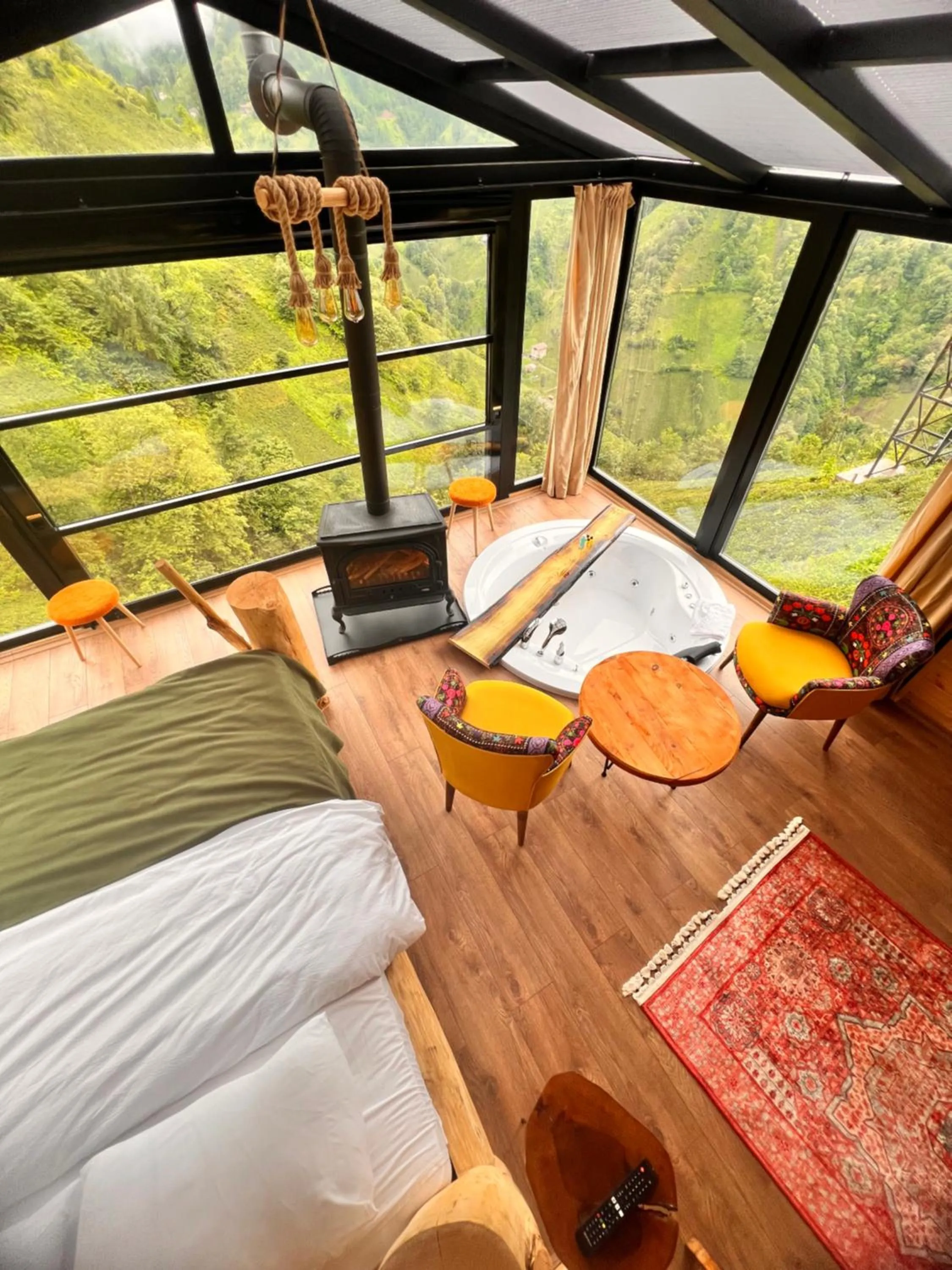 Bed in Northland Bungalows