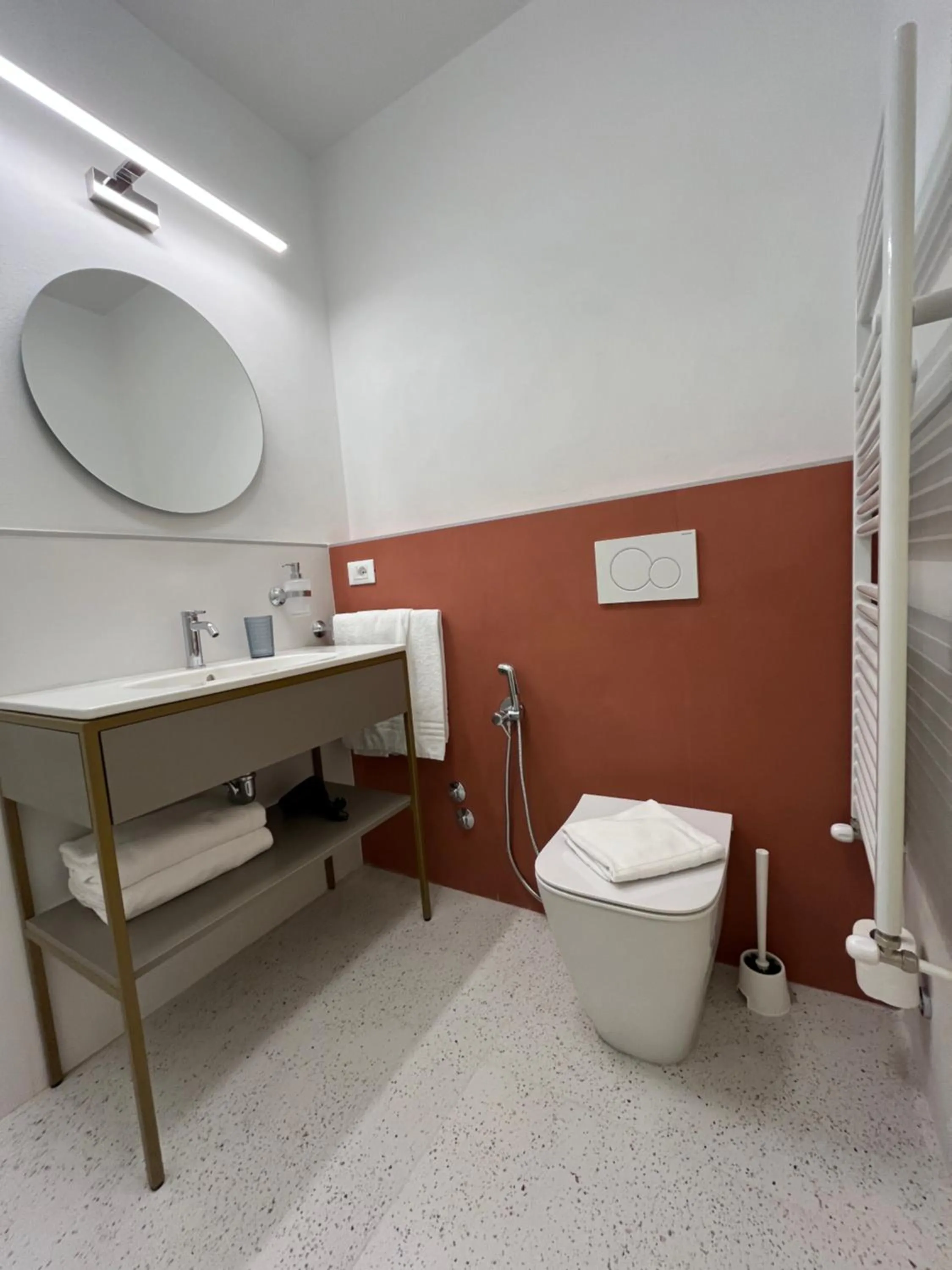 Bathroom in Hotel Duca D'Aosta