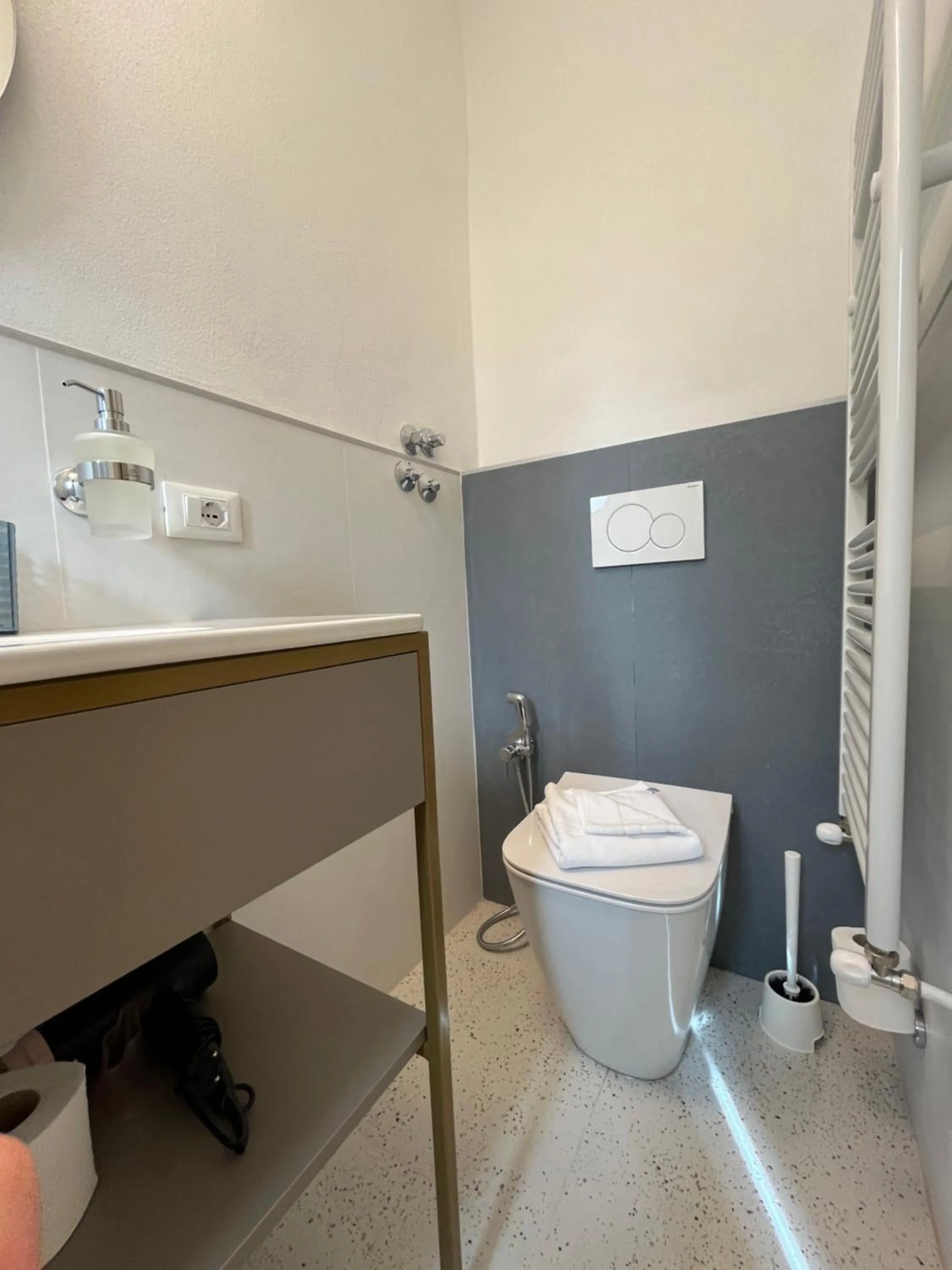 Toilet in Hotel Duca D'Aosta