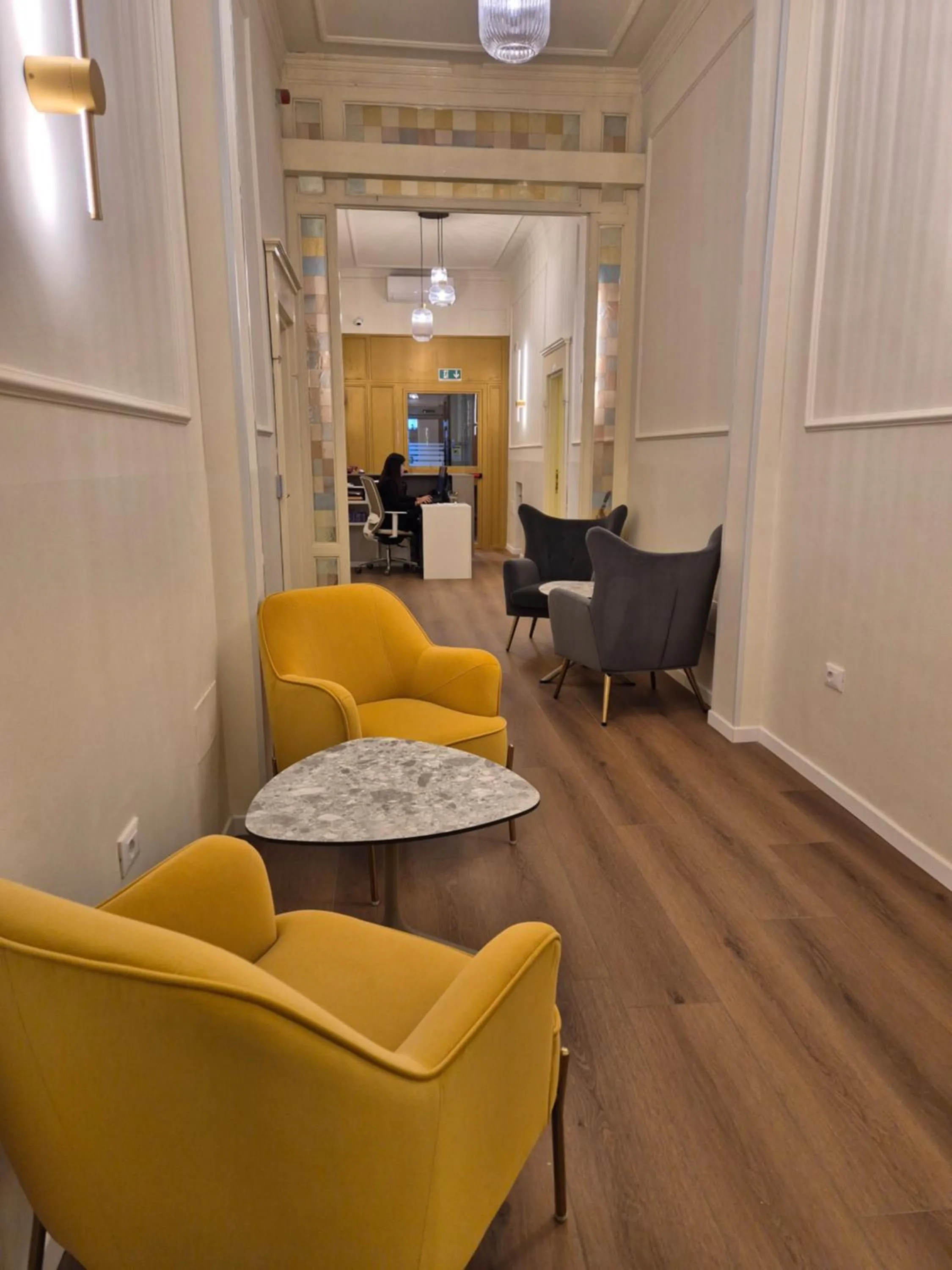 Lobby or reception in Hotel Duca D'Aosta