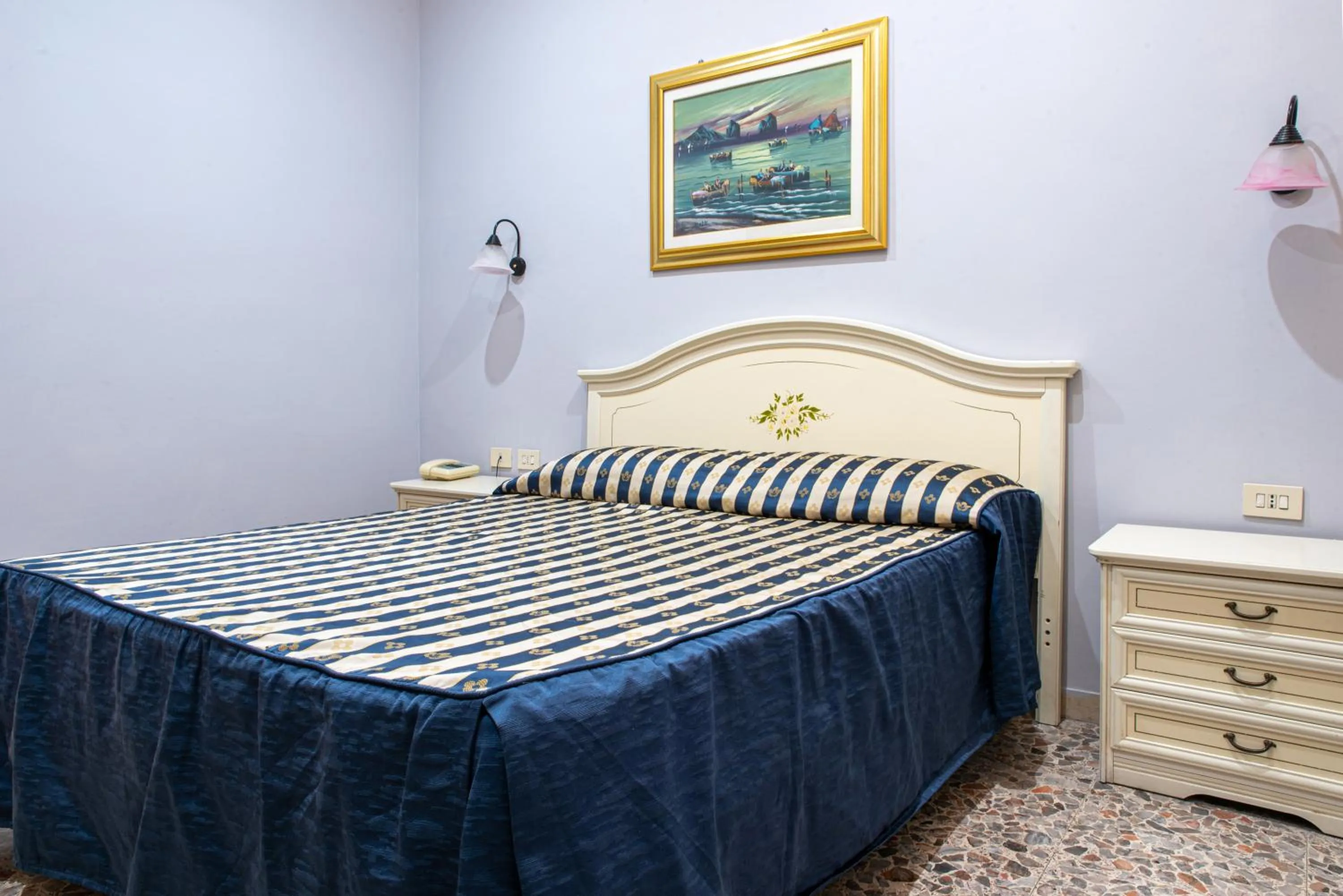 Bed in Hotel Ventura