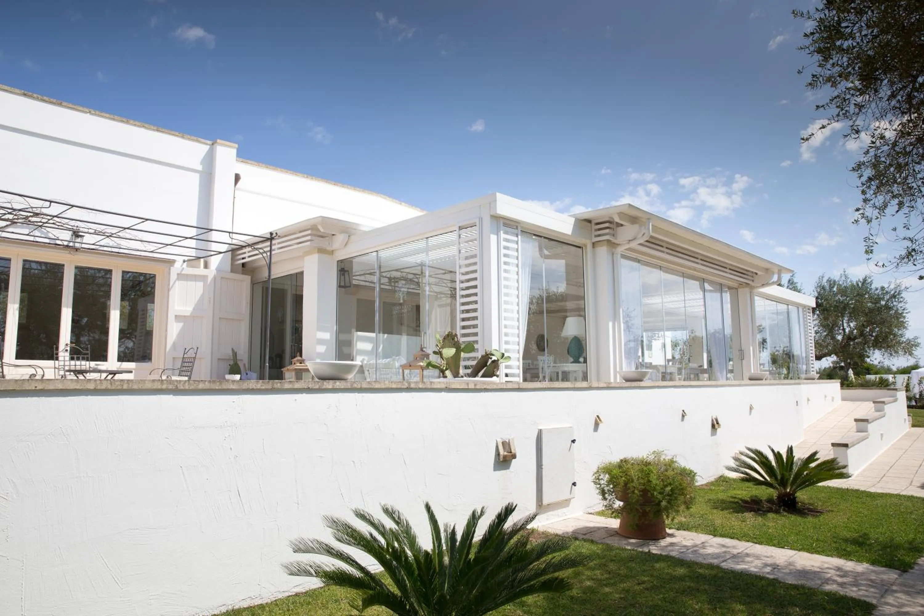 Decorative detail in Tenuta Centoporte