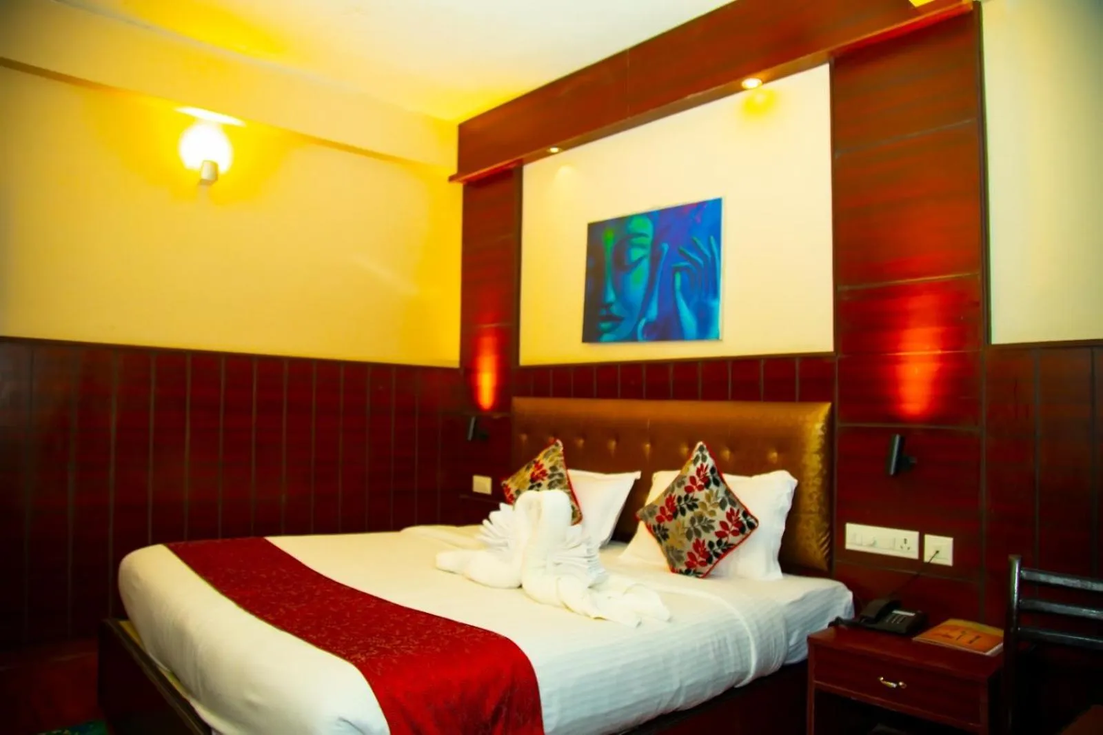 Bed in Misty Mountain Resort