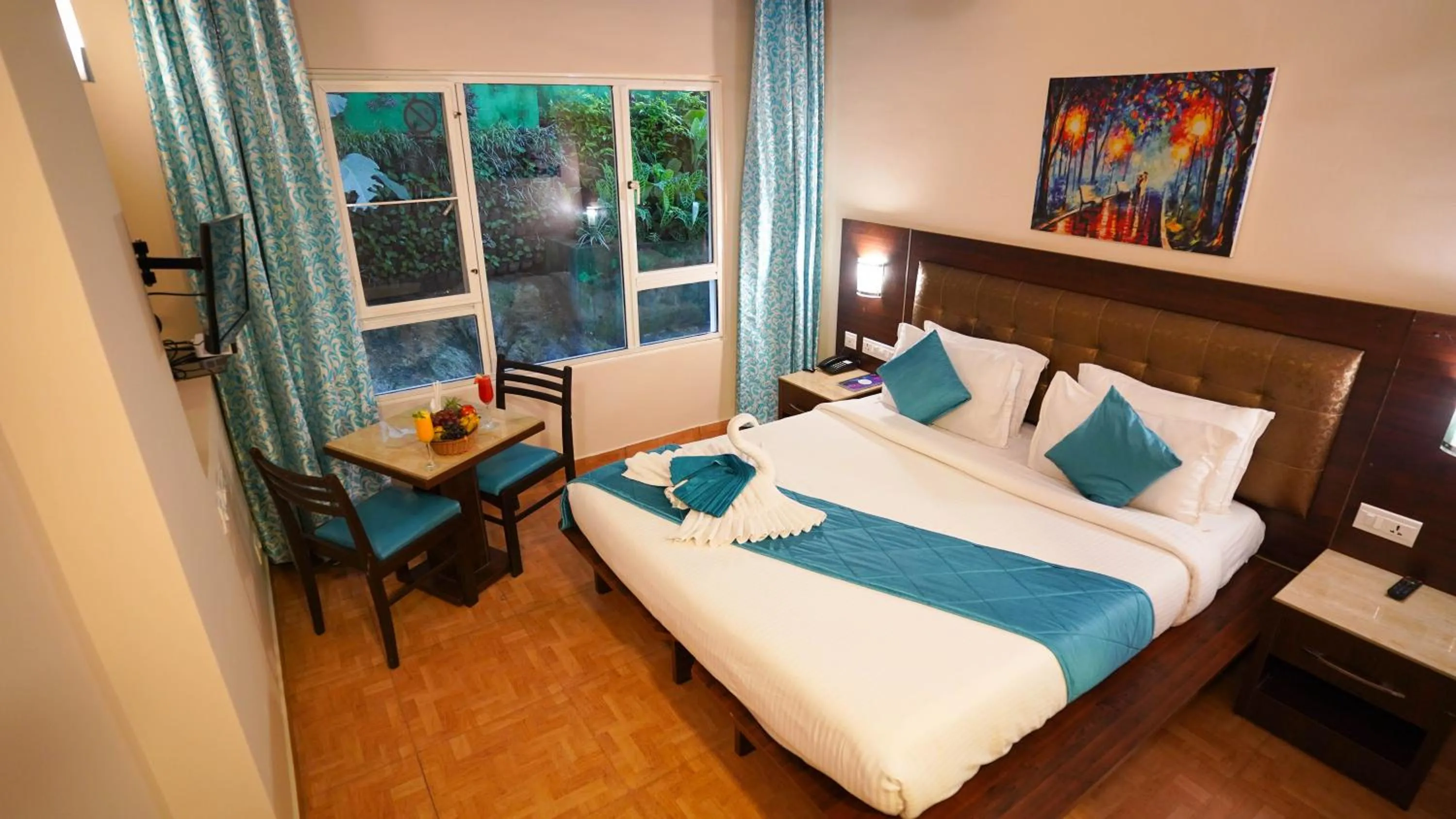 Garden in Misty Mountain Resort