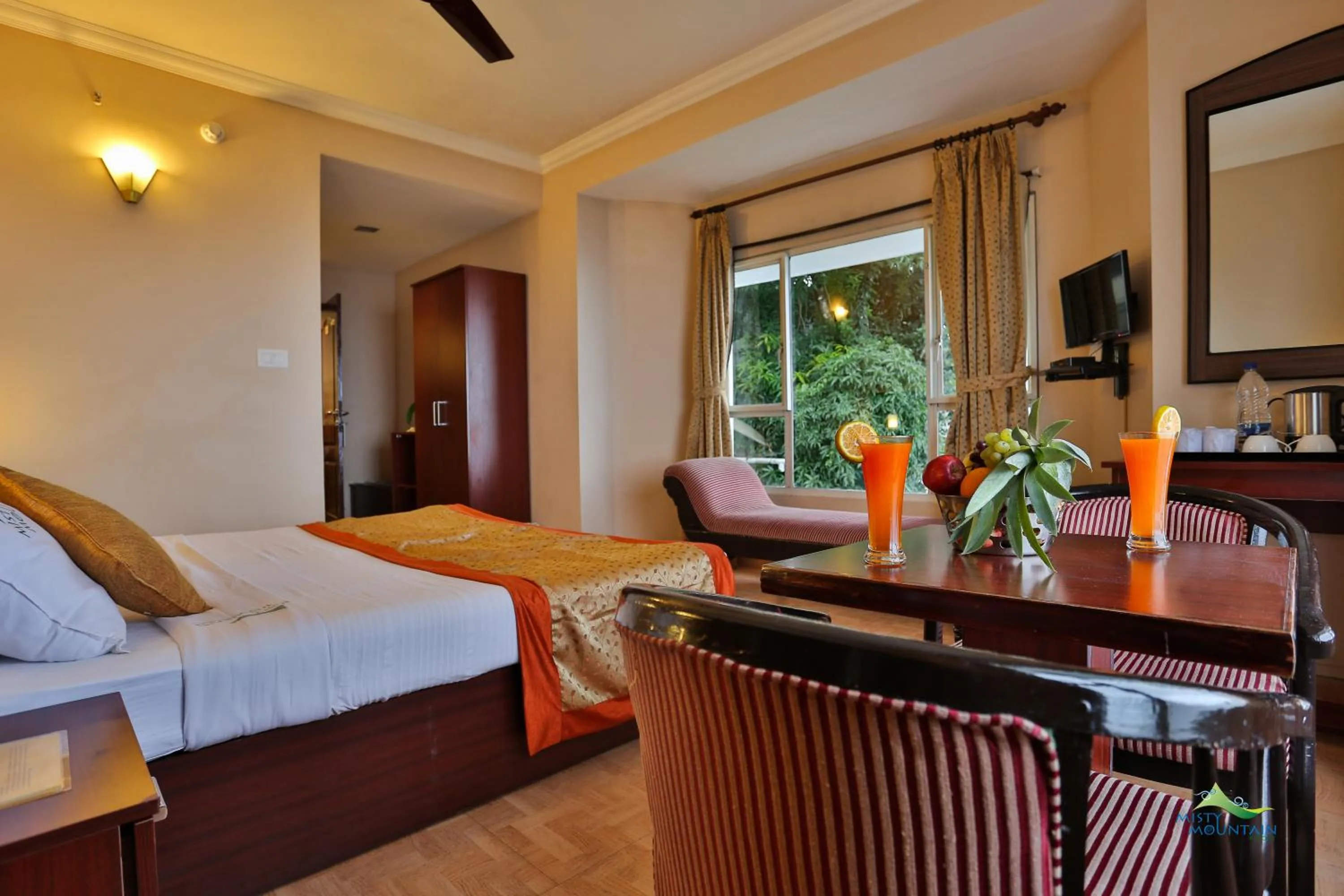 Bed in Misty Mountain Resort