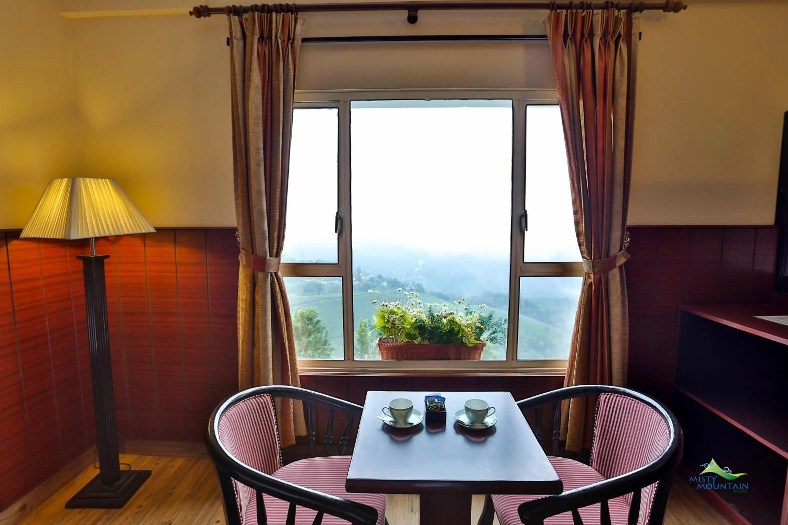 Mountain view in Misty Mountain Resort