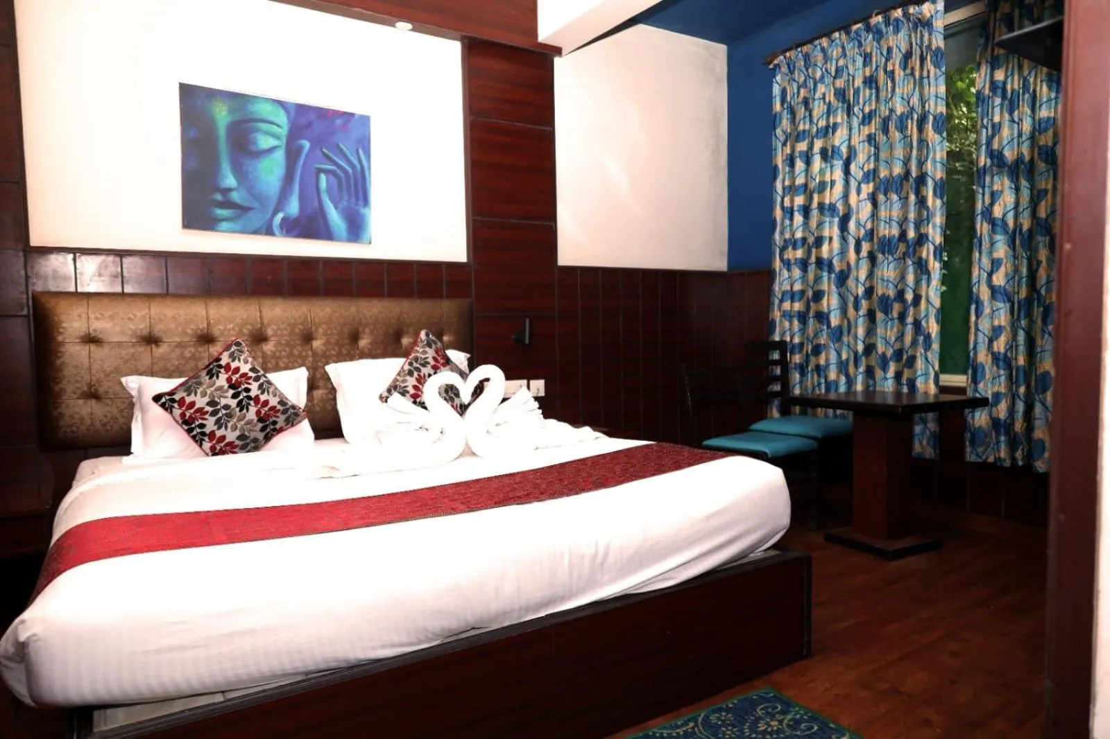 Bed in Misty Mountain Resort