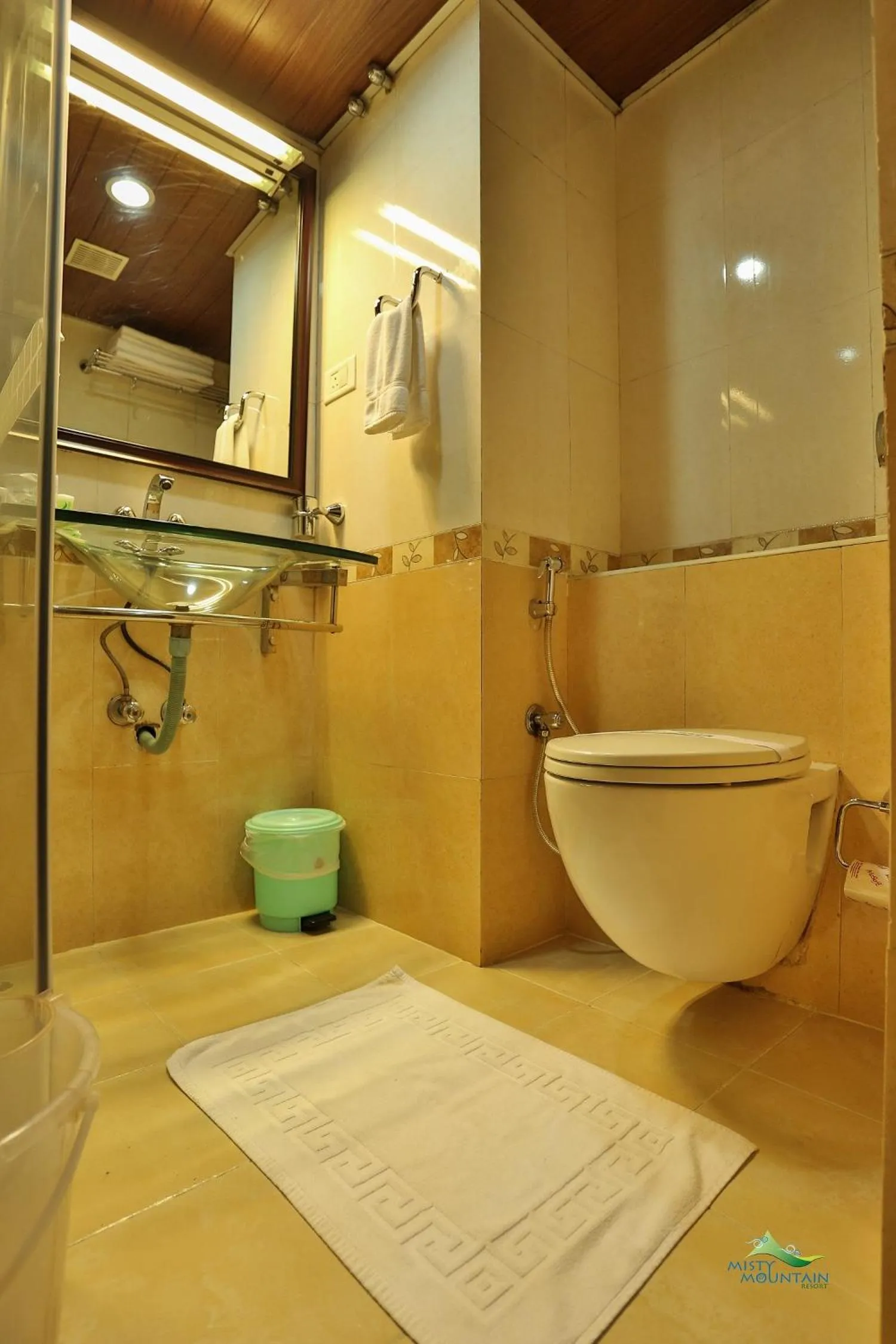 Toilet in Misty Mountain Resort