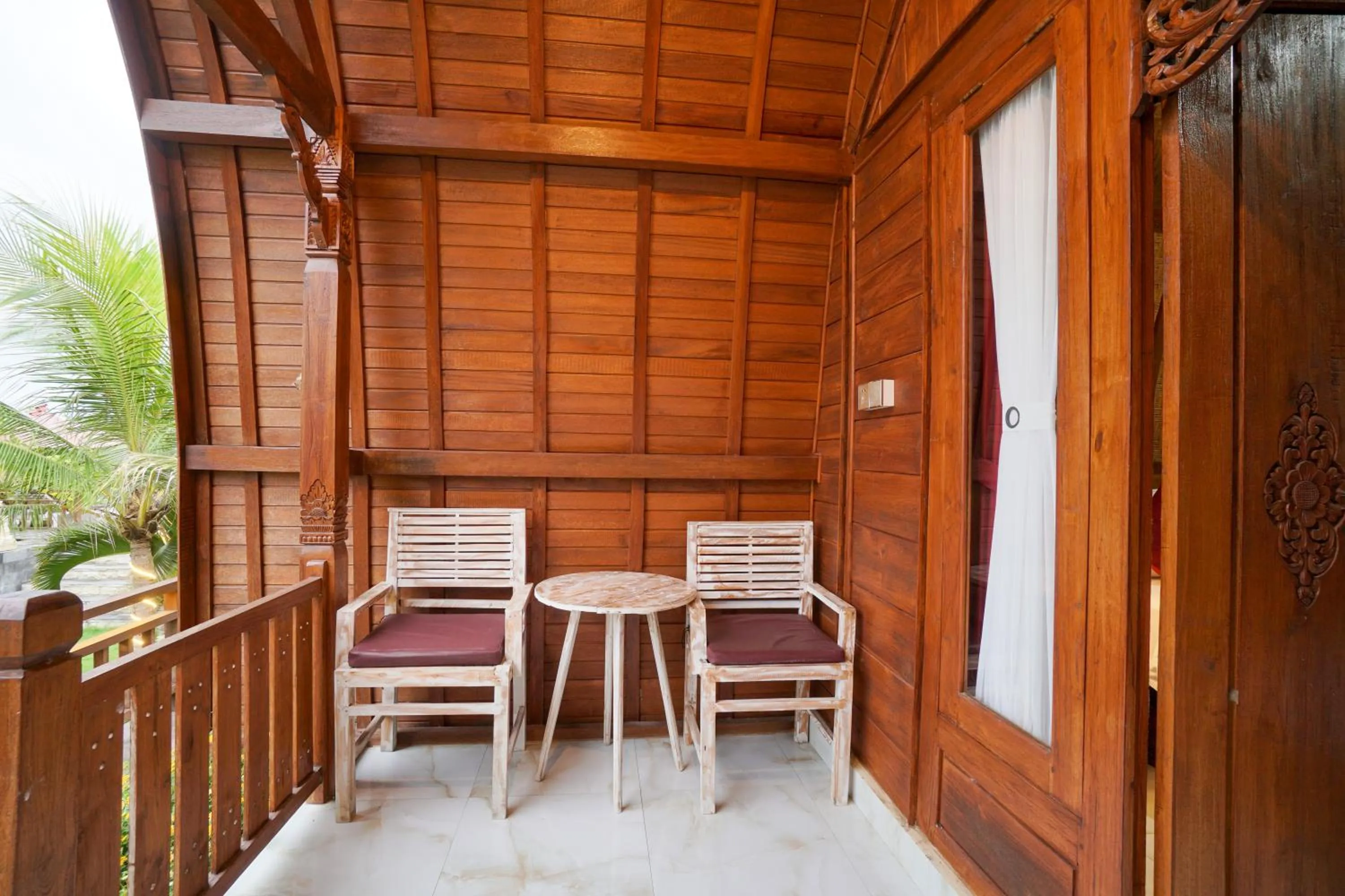 Balcony/Terrace in Innora Jungle Resort And Spa