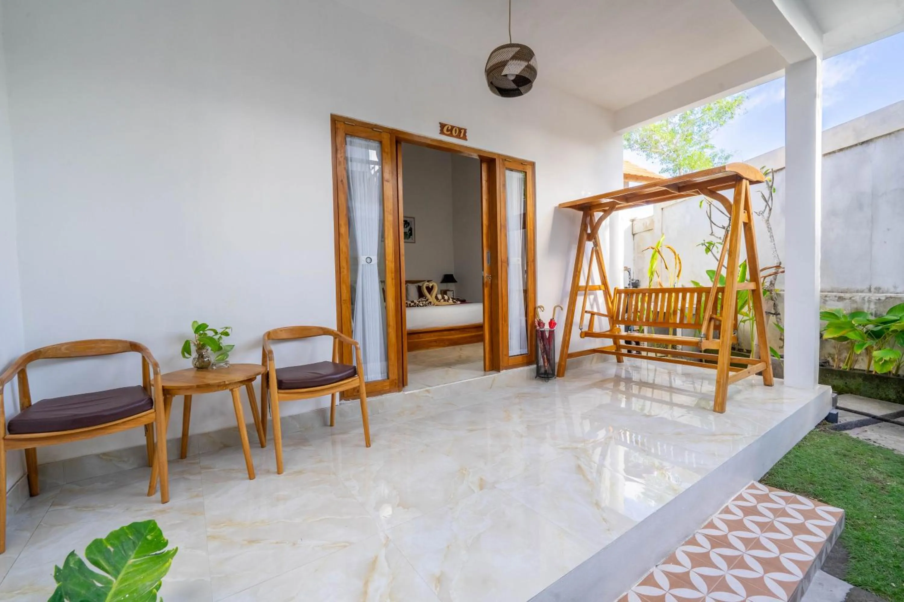 Balcony/Terrace in Innora Jungle Resort And Spa