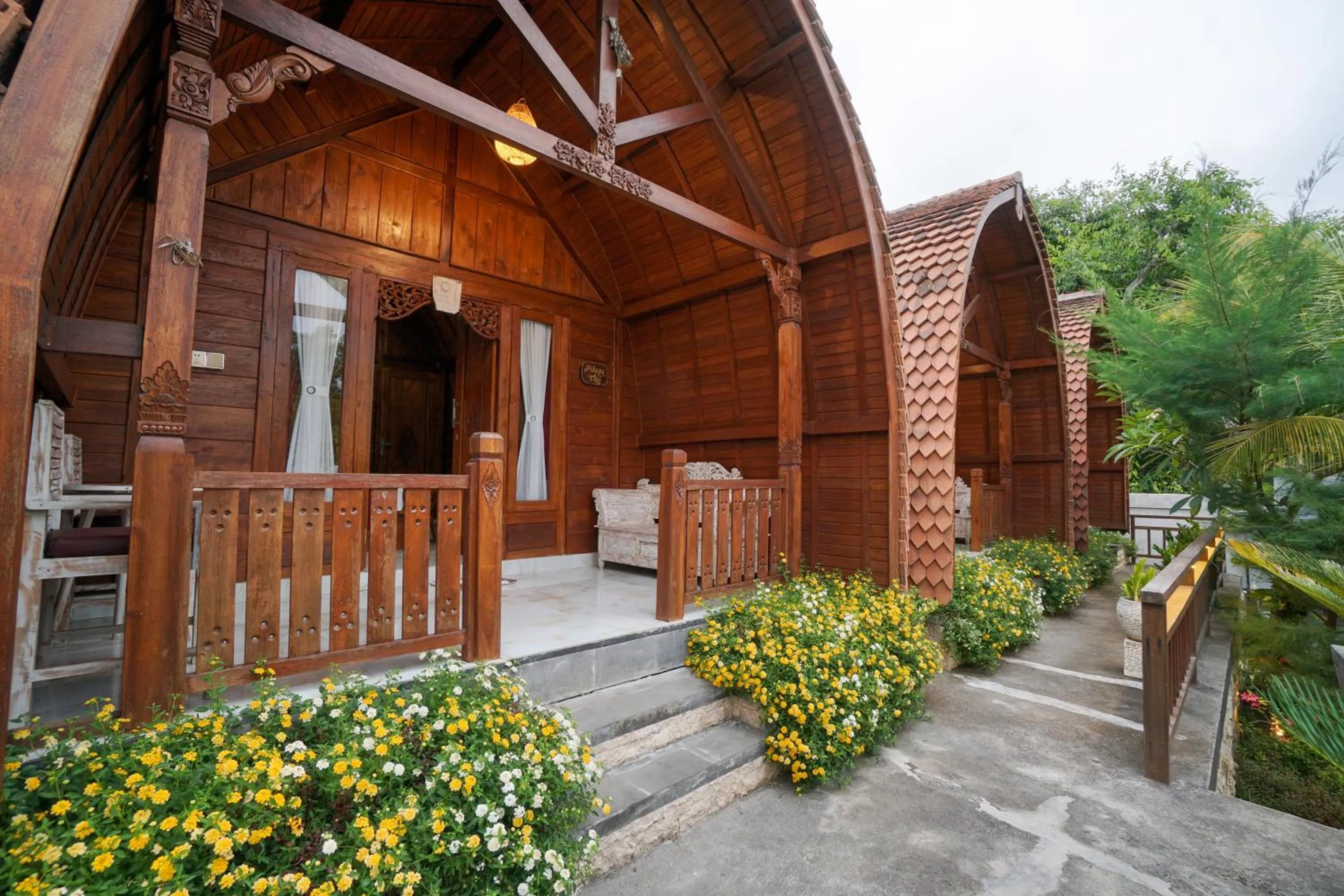 Balcony/Terrace in Innora Jungle Resort And Spa
