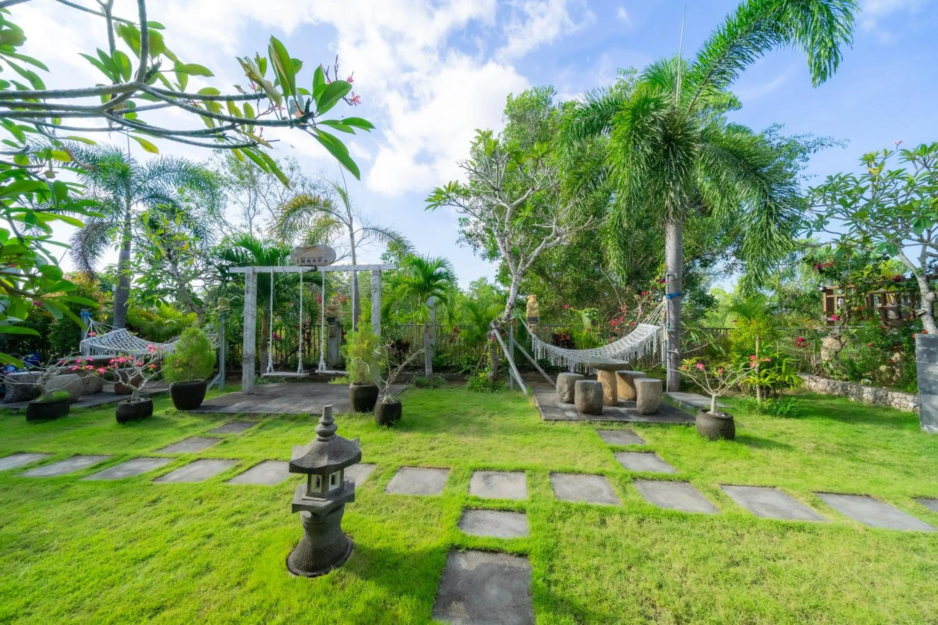 Garden view in Innora Jungle Resort And Spa