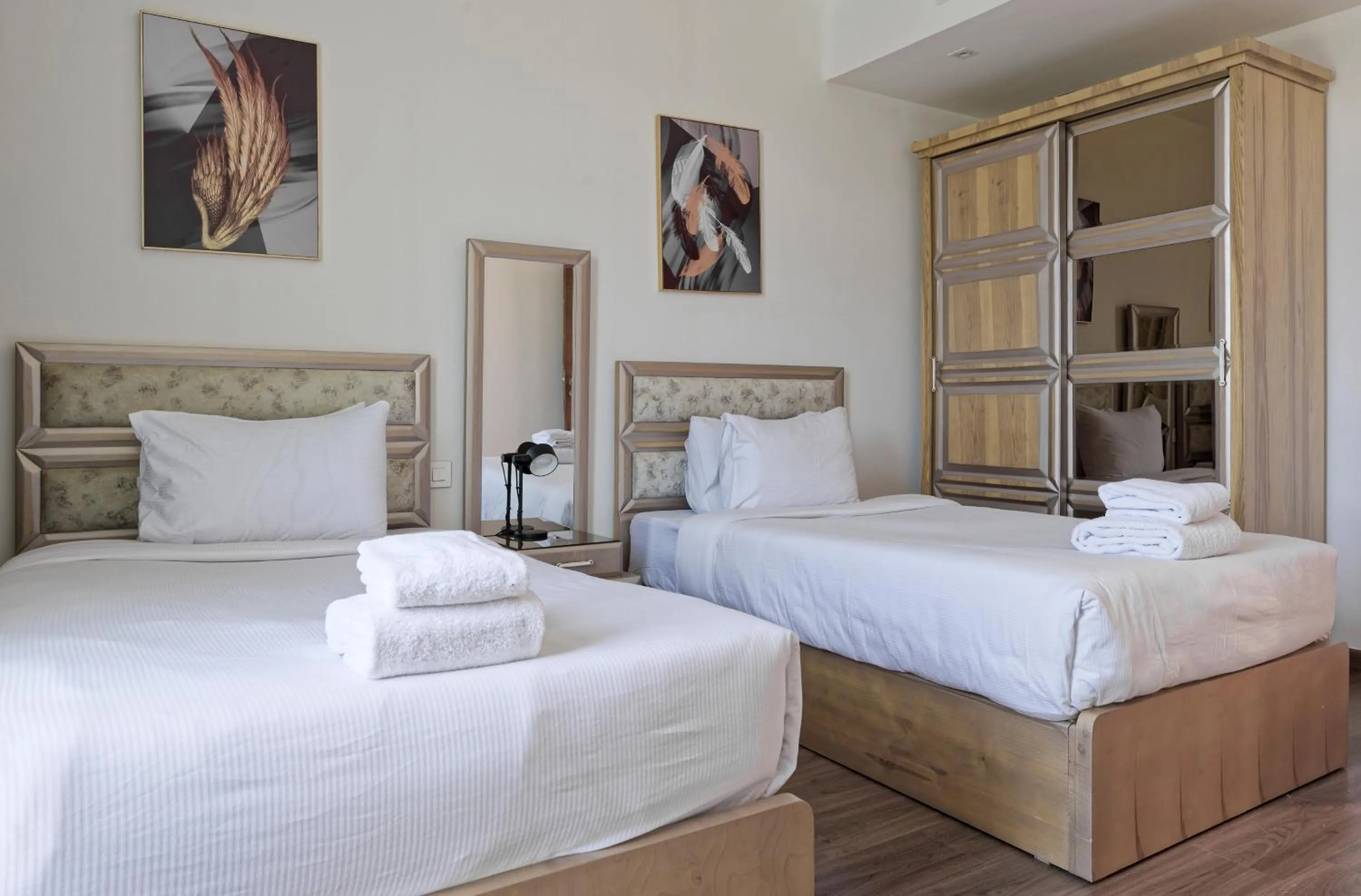 Bed in VESTA - Cairo Festival City Residence