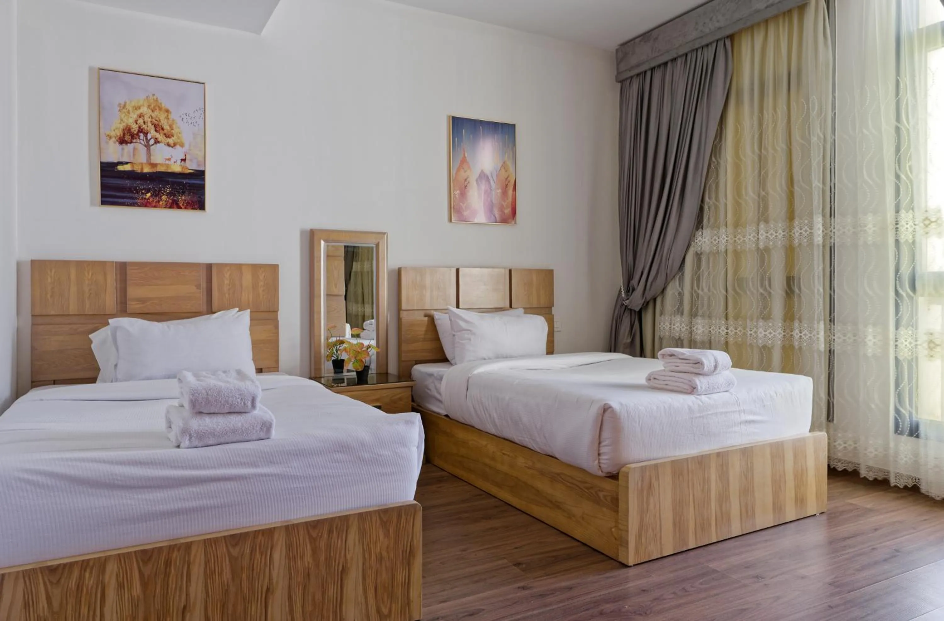 Bed in VESTA - Cairo Festival City Residence