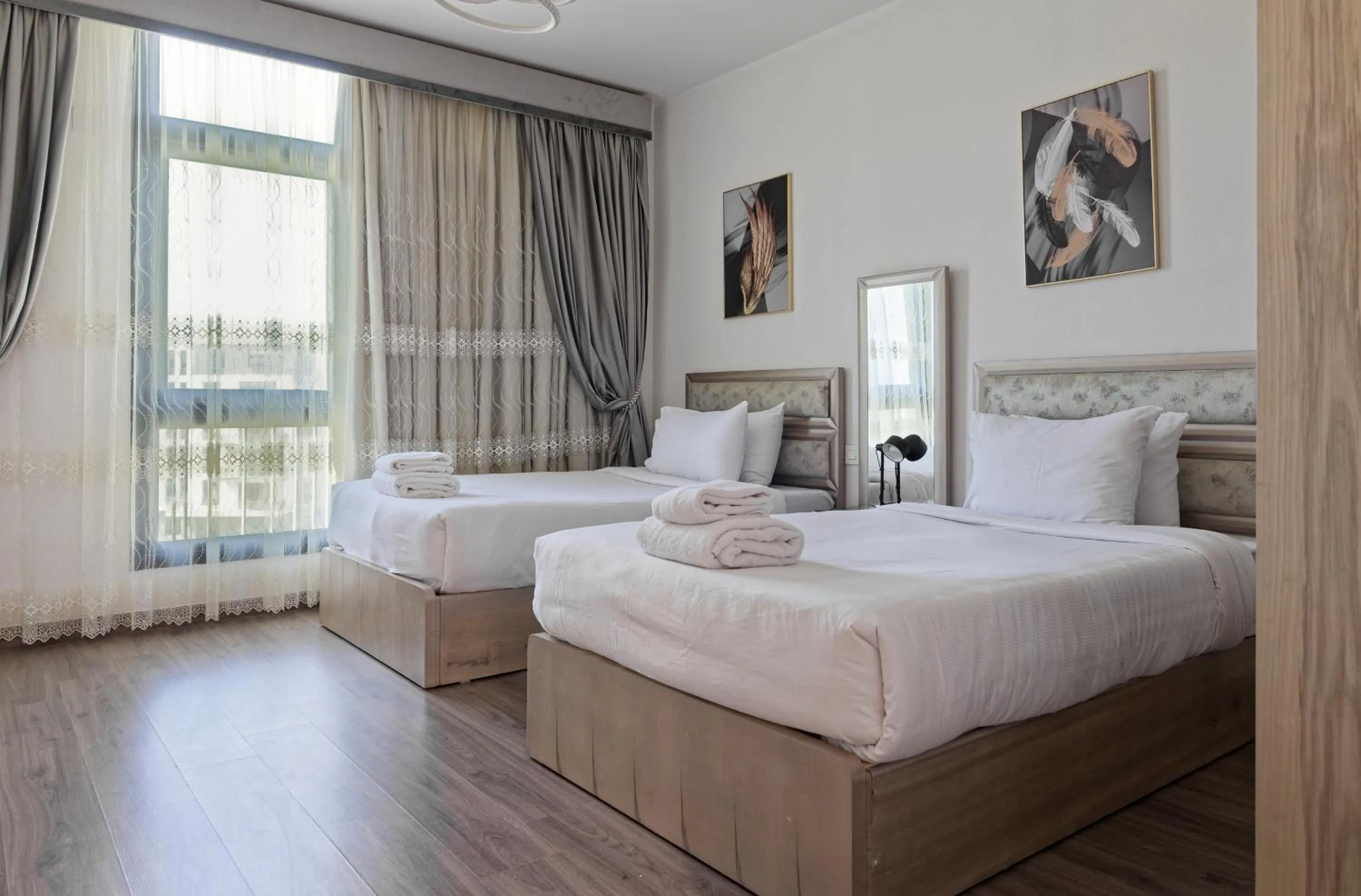 Bed in VESTA - Cairo Festival City Residence