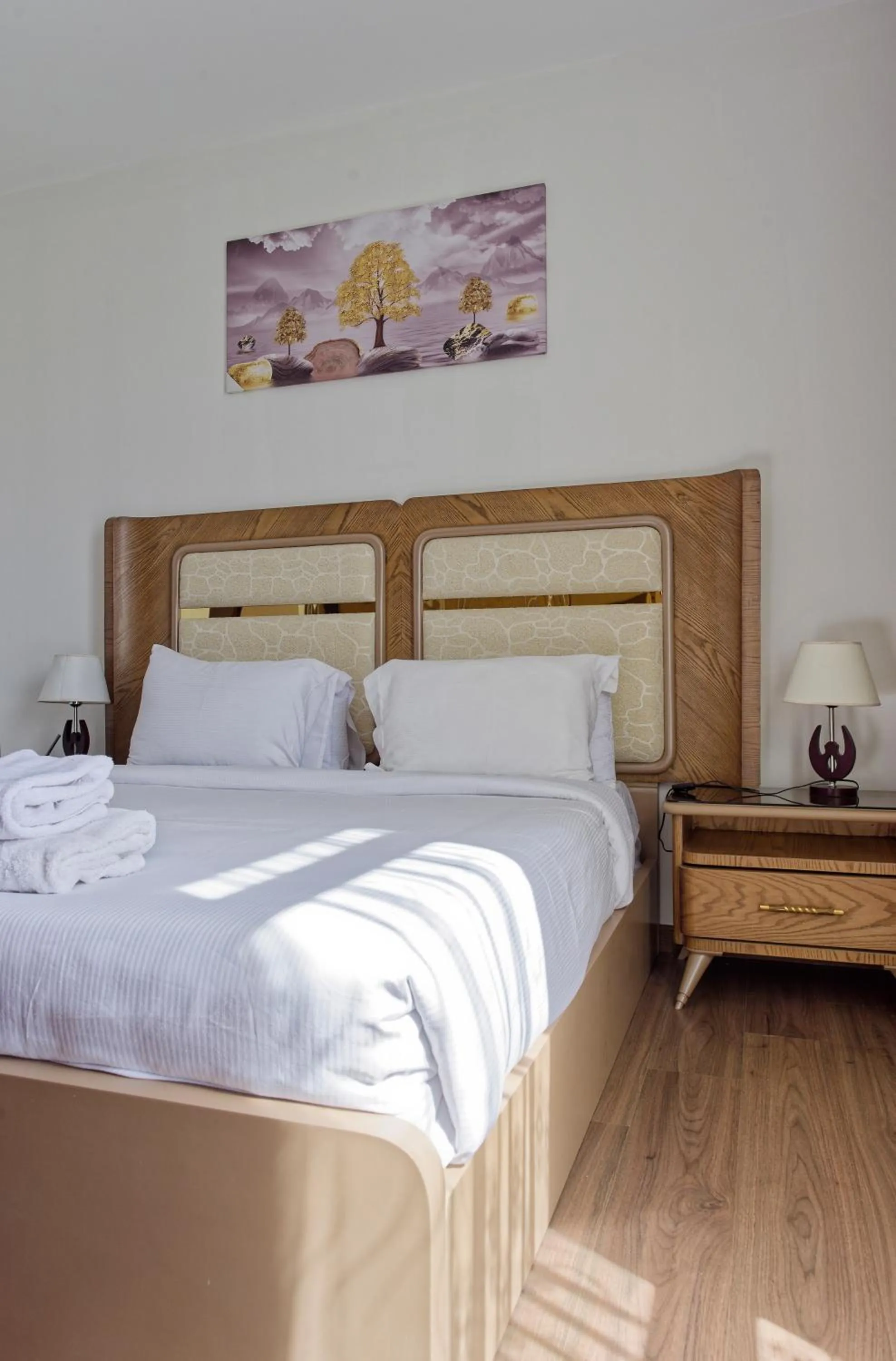 Bed in VESTA - Cairo Festival City Residence