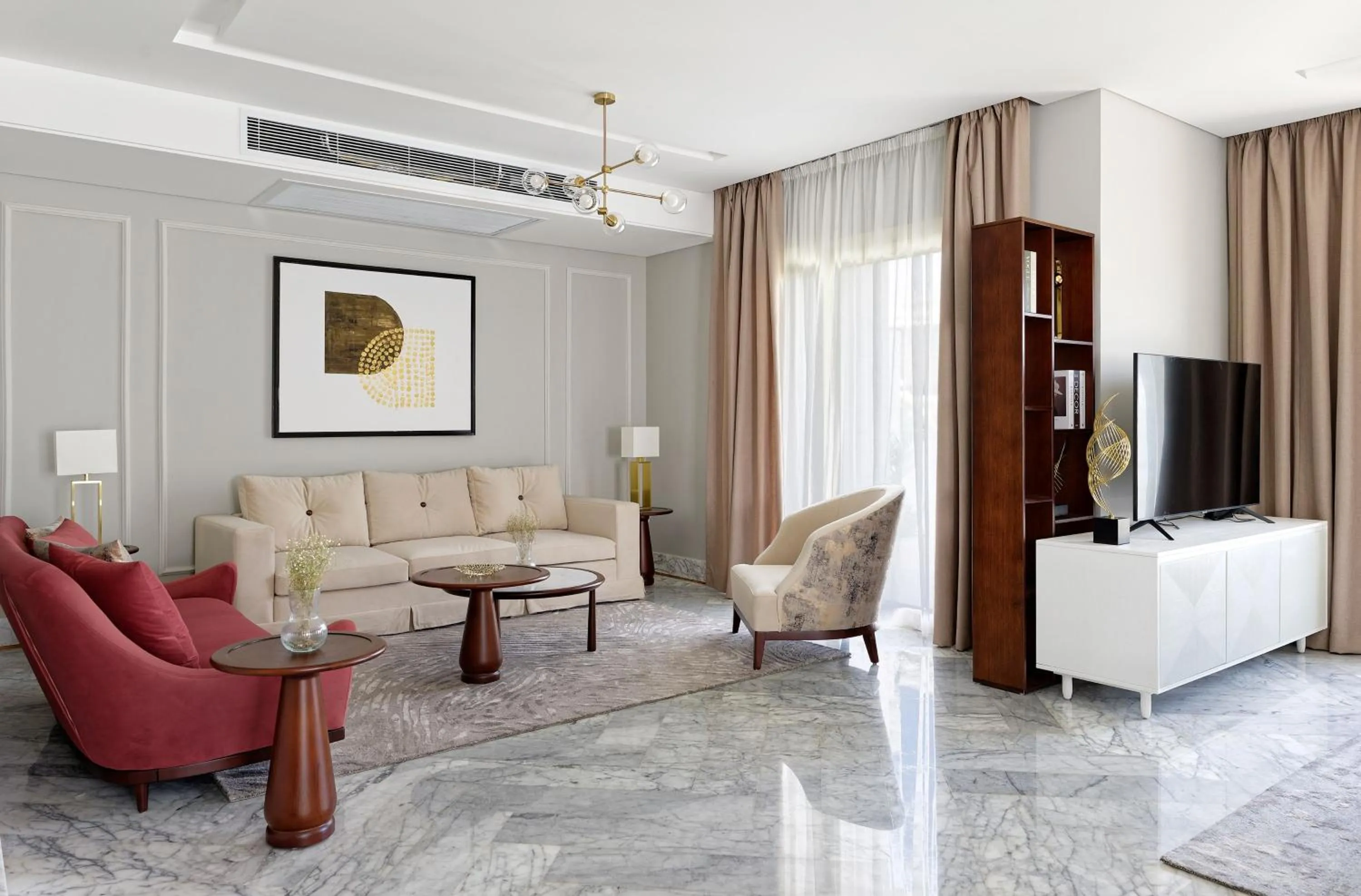 Communal lounge/ TV room in VESTA - Cairo Festival City Residence