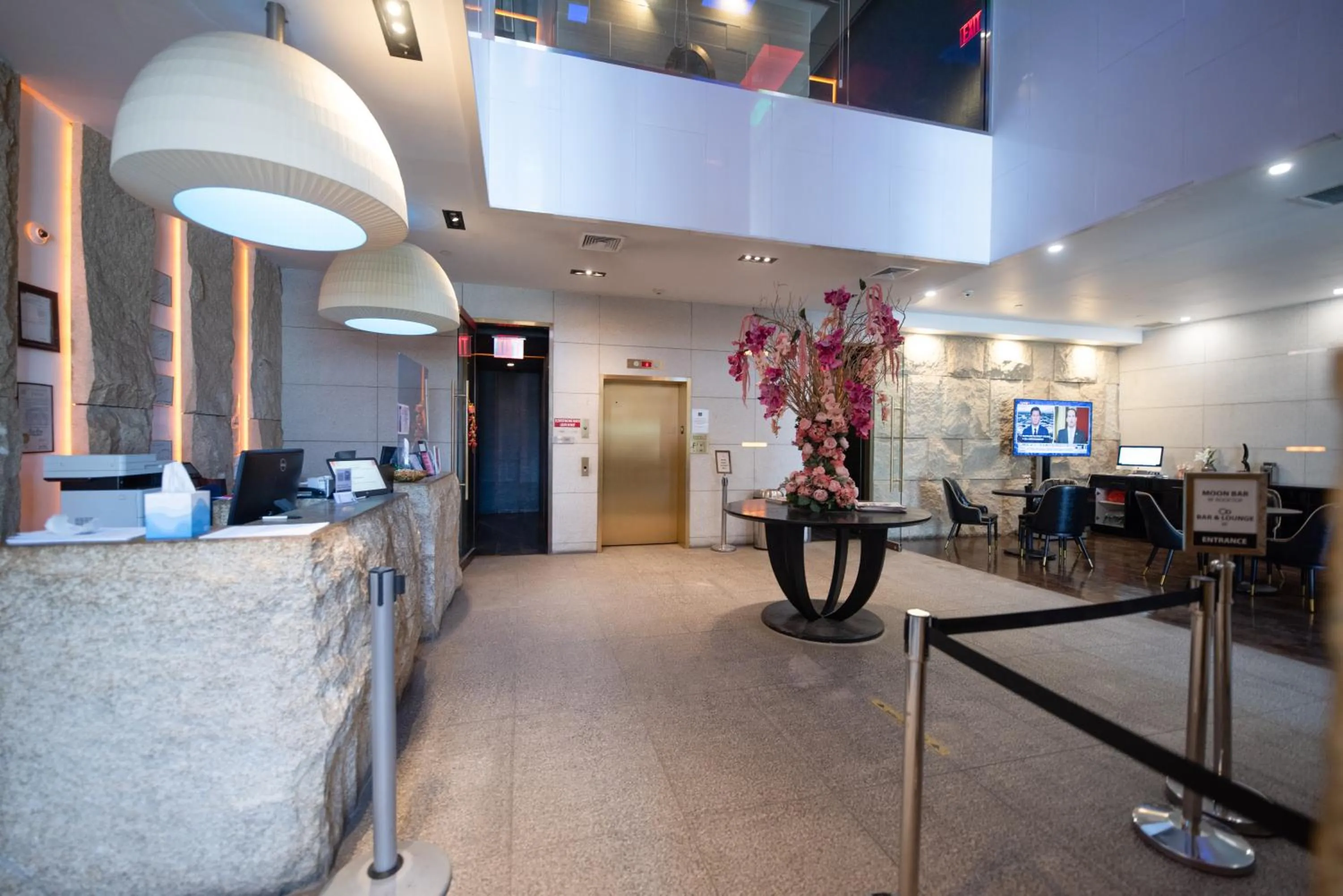 Lobby or reception in The One Boutique Hotel