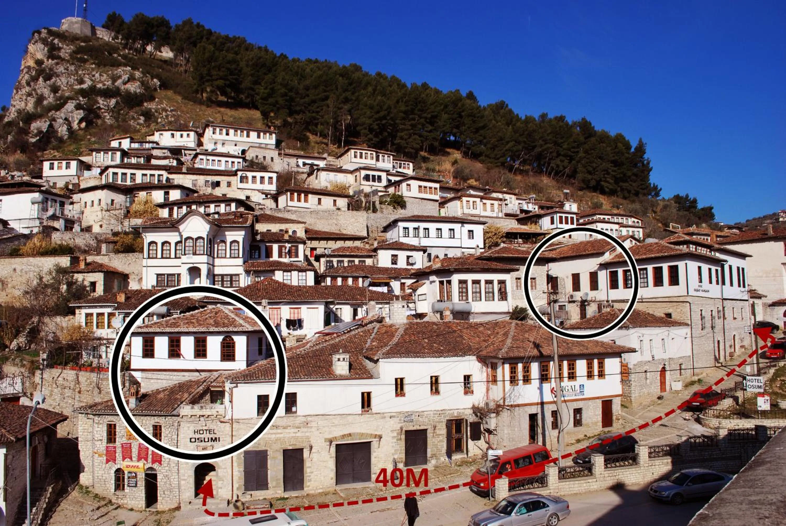 City view in Hotel Boutique Osumi