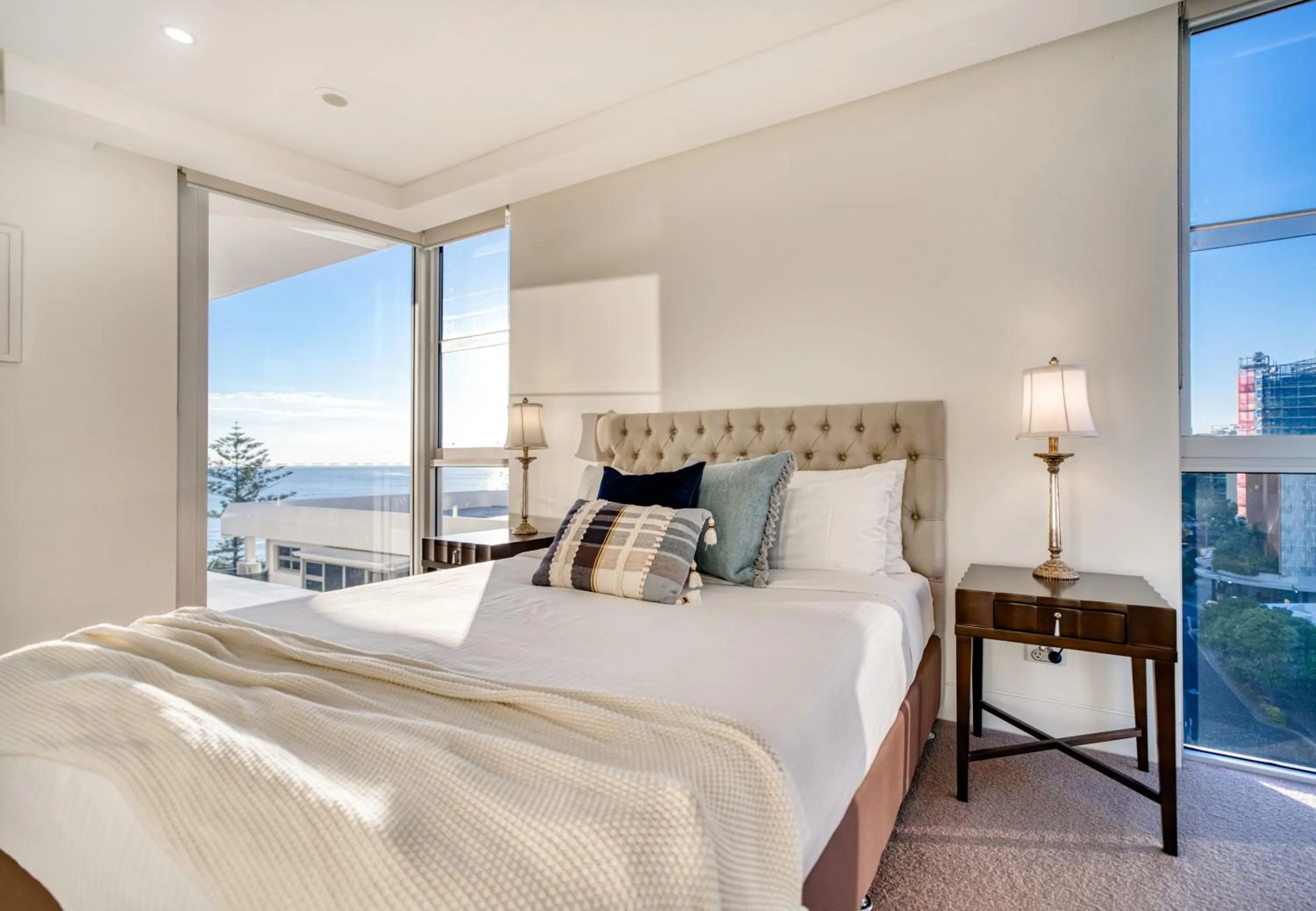 Bed in Sea Pearl A1 Beach Resort