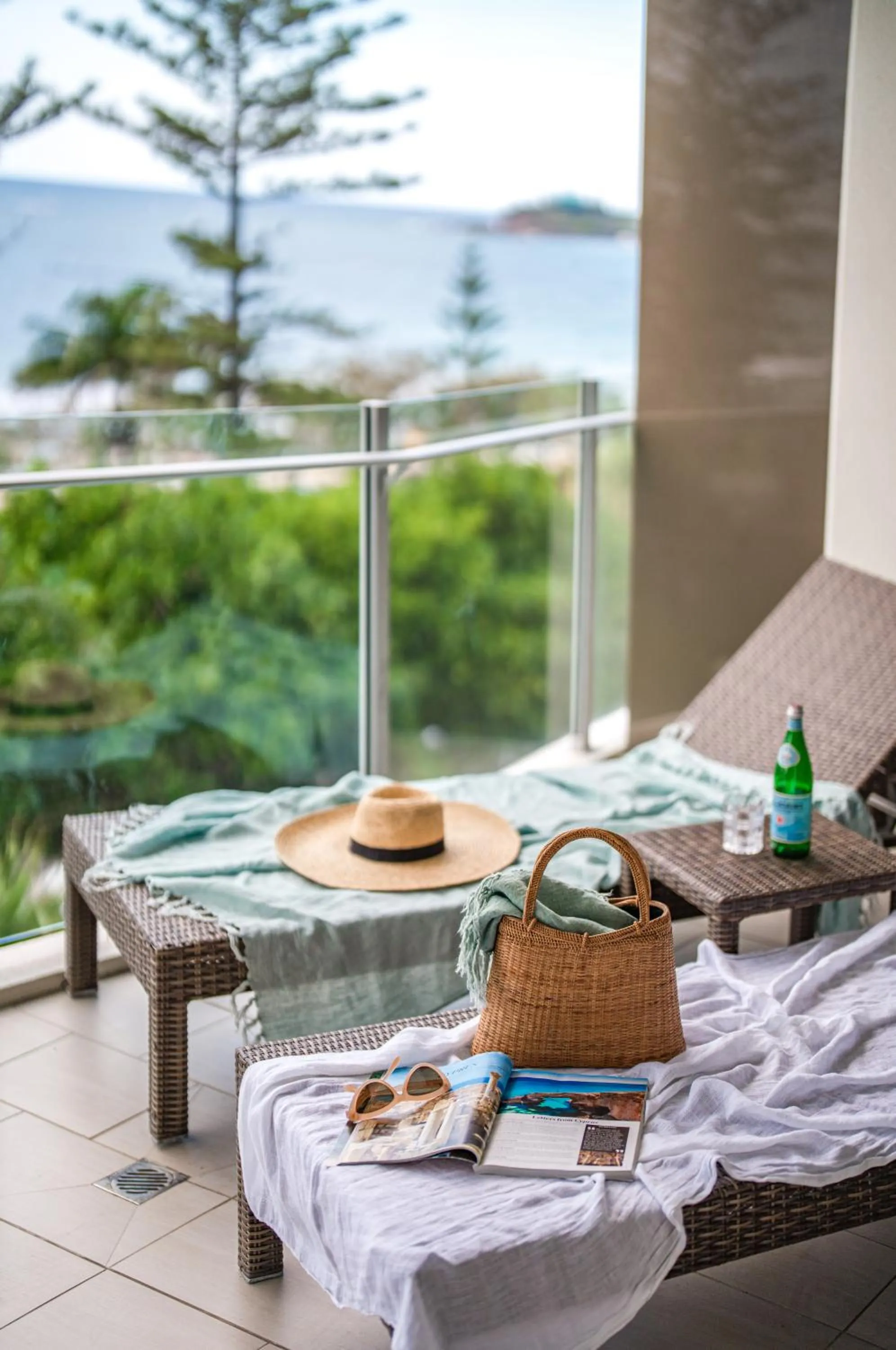 Balcony/Terrace in Sea Pearl A1 Beach Resort