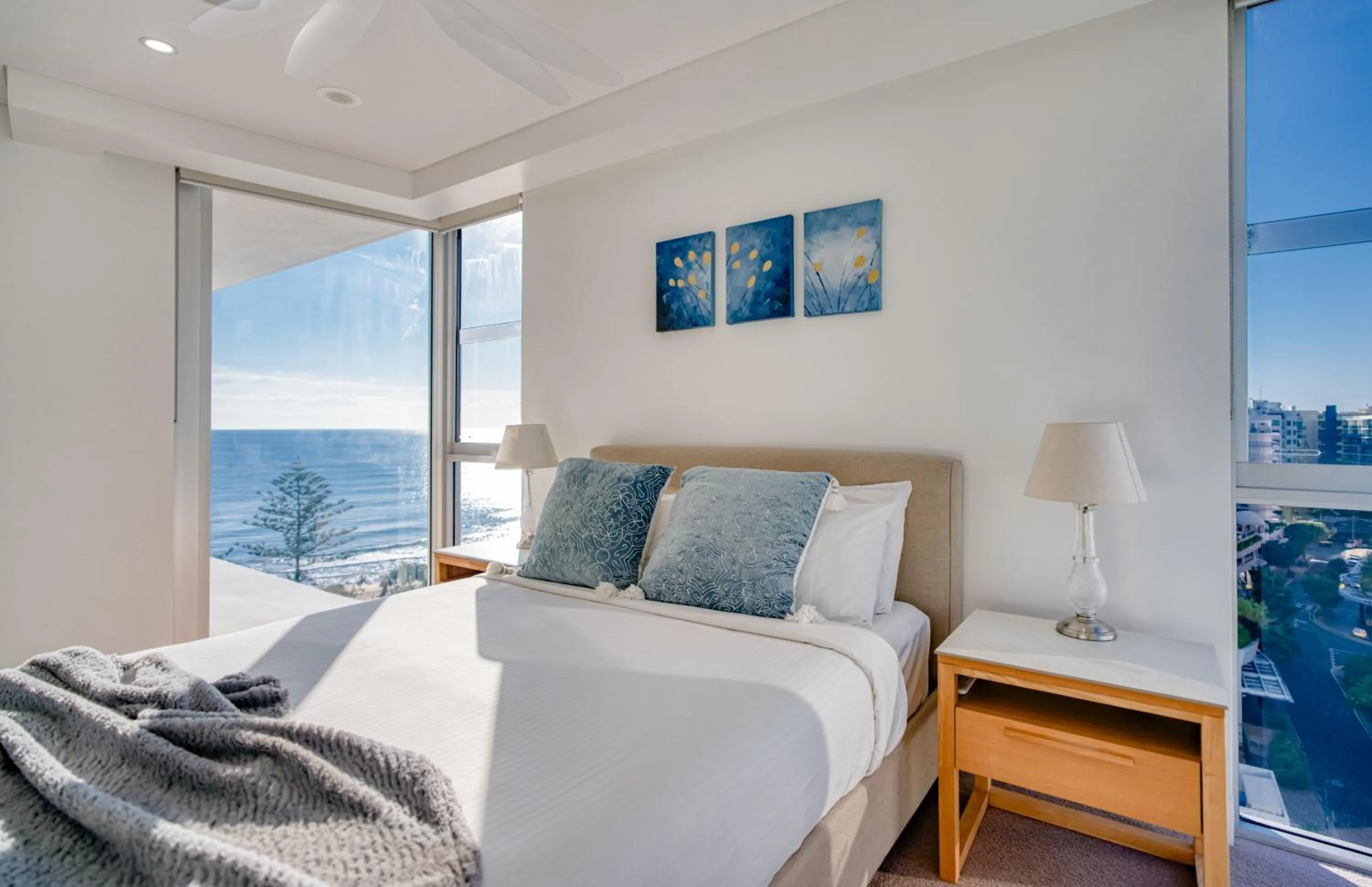 Bed in Sea Pearl A1 Beach Resort