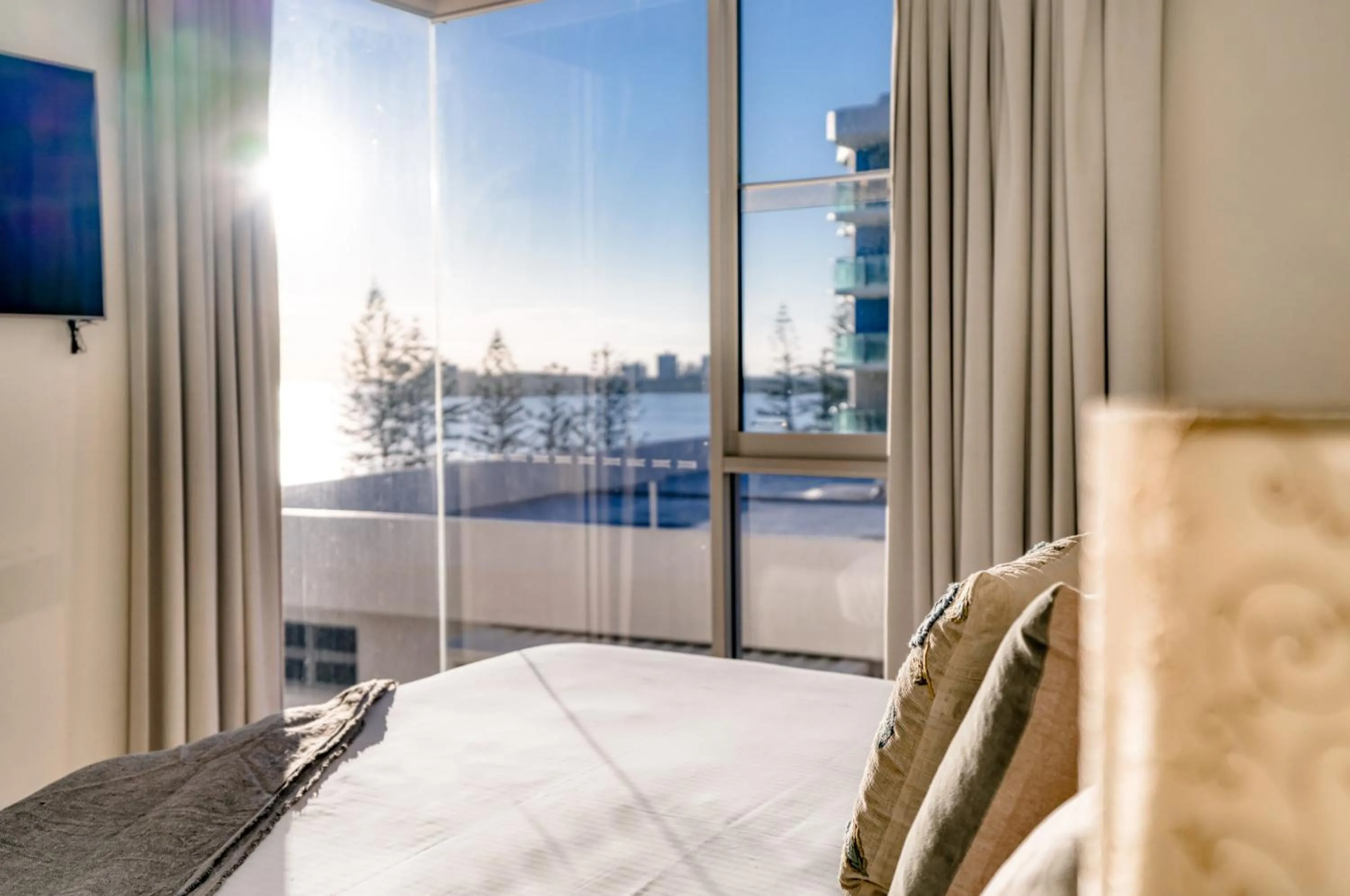 Bed in Sea Pearl A1 Beach Resort