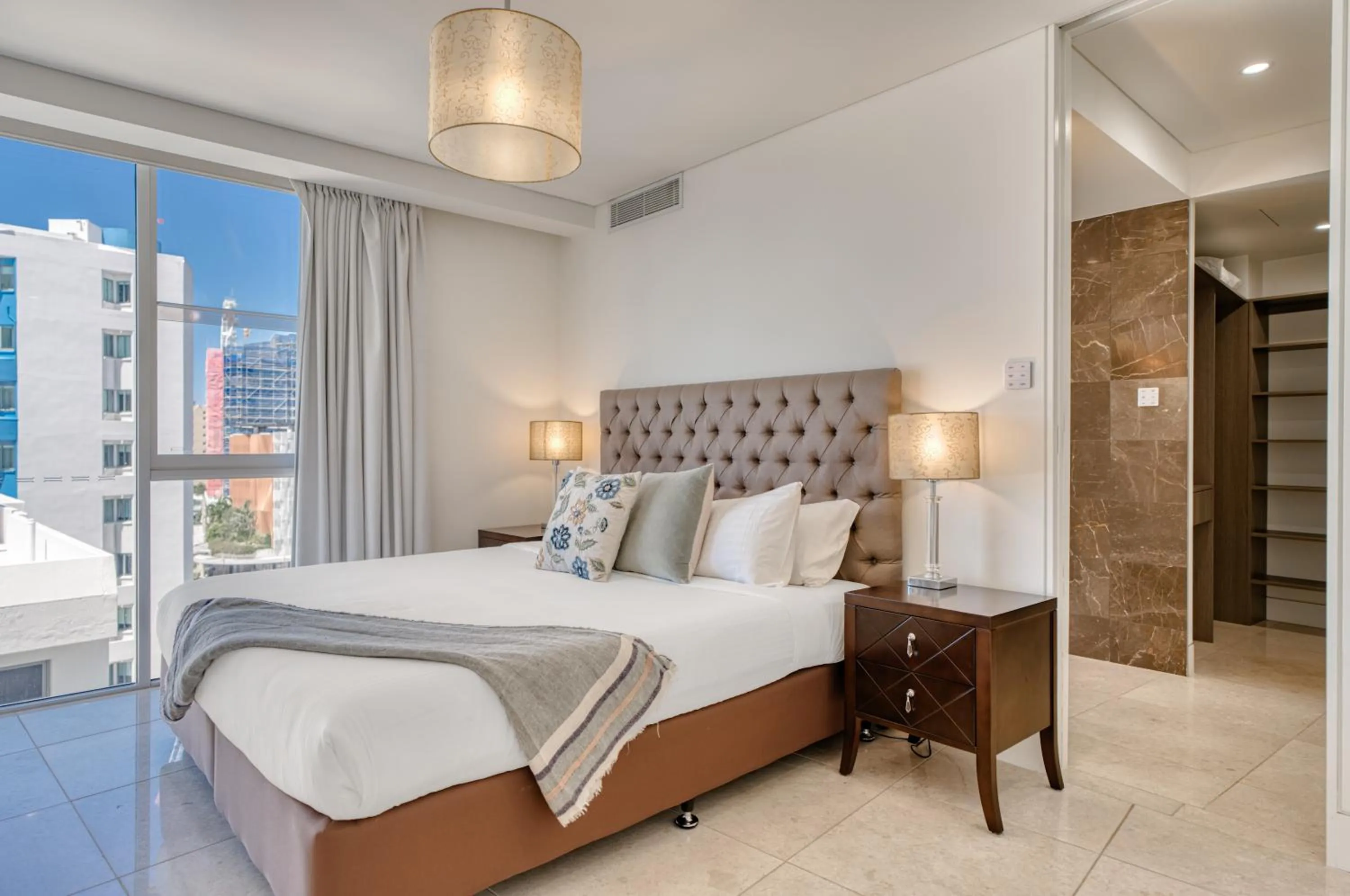 Bed in Sea Pearl A1 Beach Resort